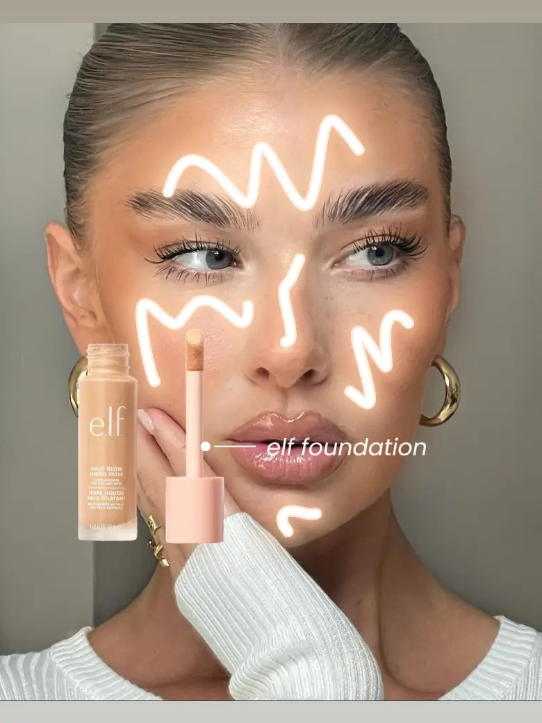 Glowing With New ELF Products - Whoa Glow SPF, Halo Glow Liquid Filter, Halo  Glow Blush and Highlighter Beauty Wand, Lip Lacquer, and Lash 'N Roll  Mascara