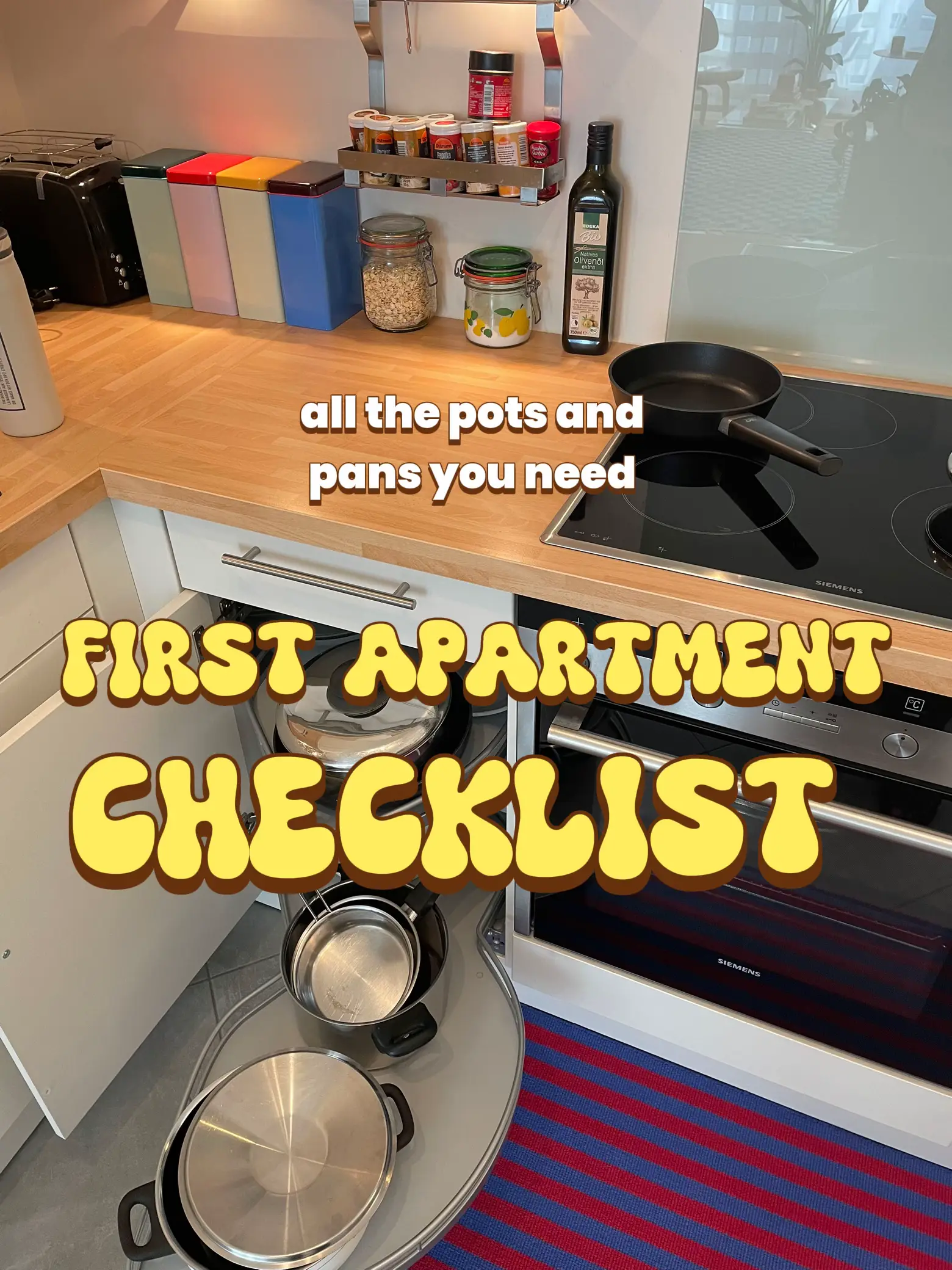 First Apartment Must Haves Checklist, Gallery posted by Yealim Kong