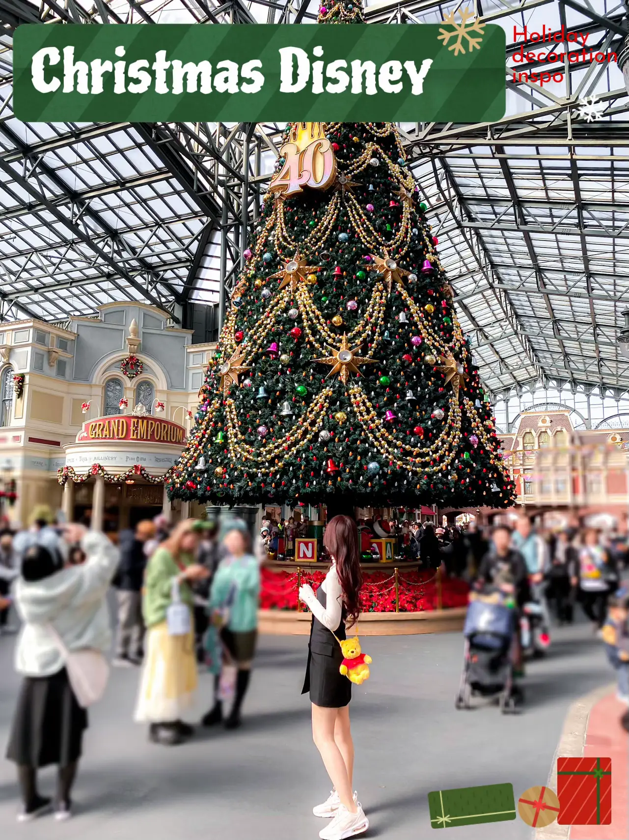 東京ディズニー】クリスマスディズニーが可愛すぎる🎄🎅 | koharu｜映えスポット🕊が投稿したフォトブック | Lemon8