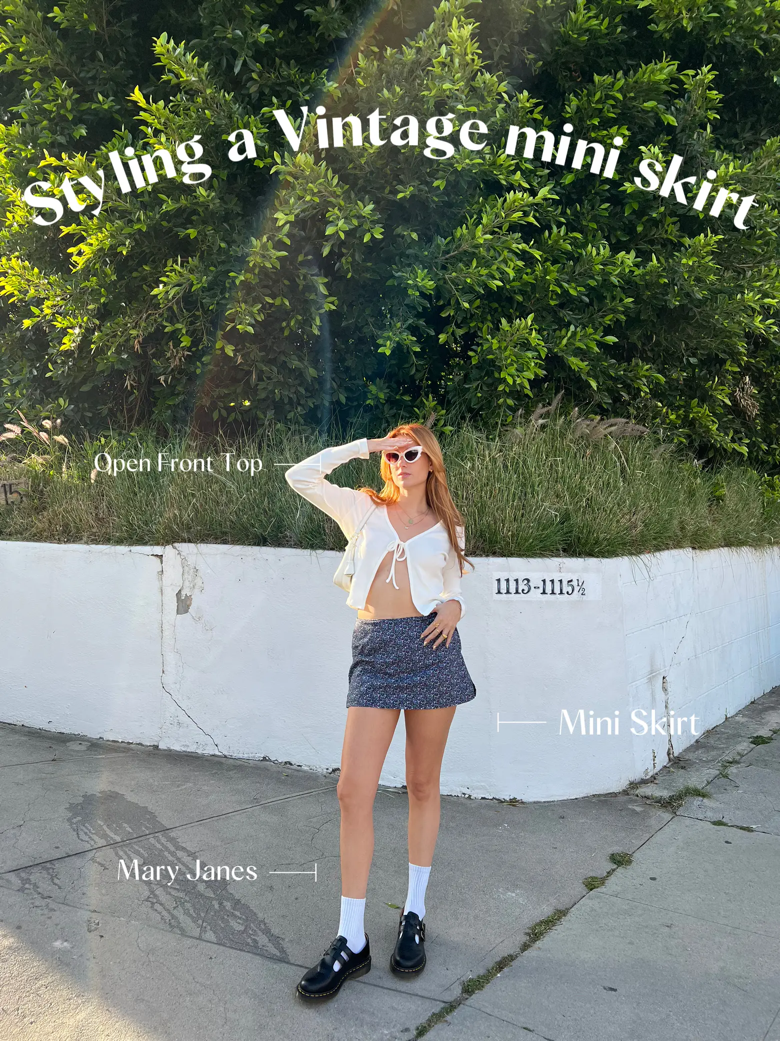 Styling a Vintage Mini Skirt, Gallery posted by Hailey Scott