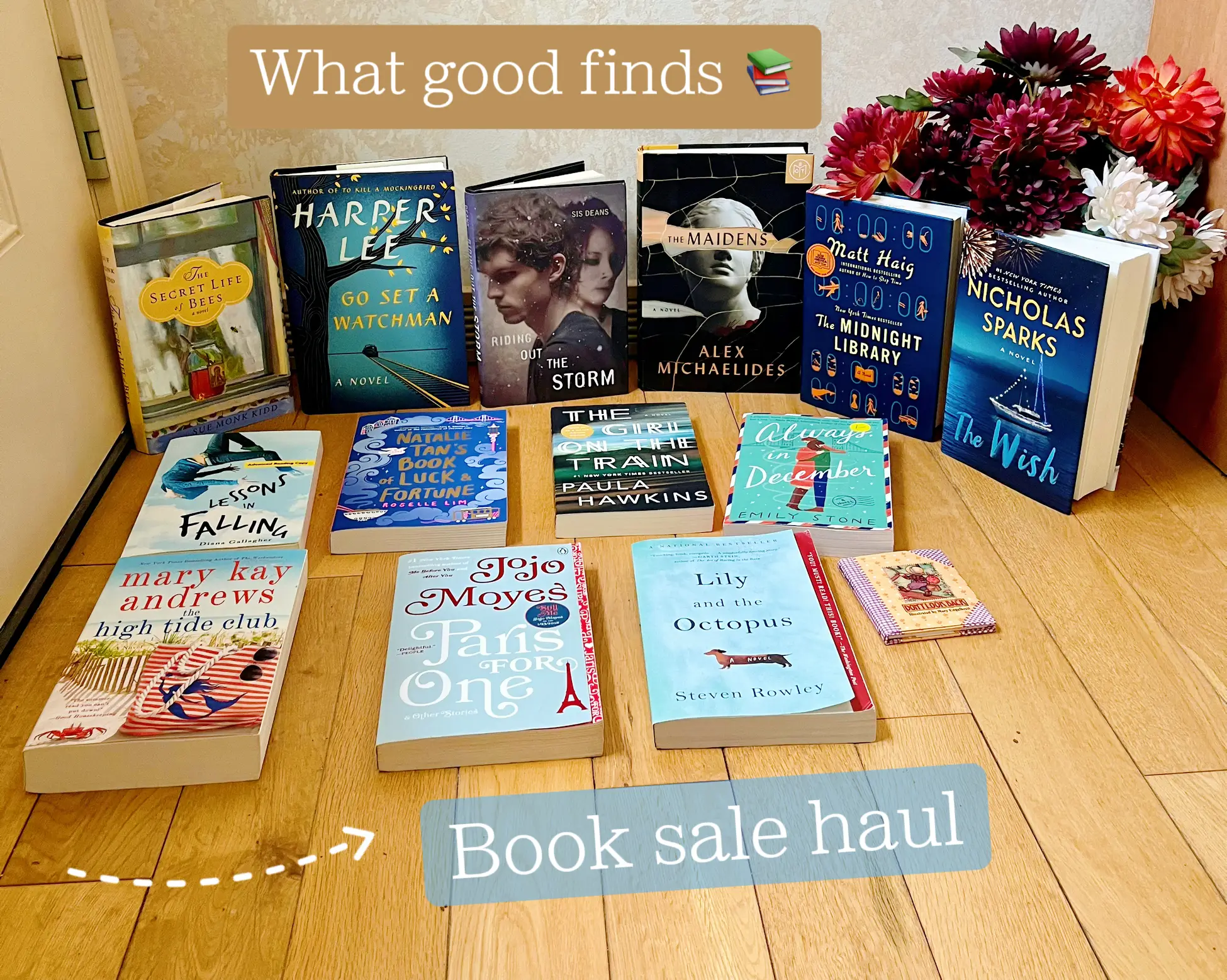 Book sale haul 📚 got some really good books | Gallery posted by Just me  kaitlyn | Lemon8