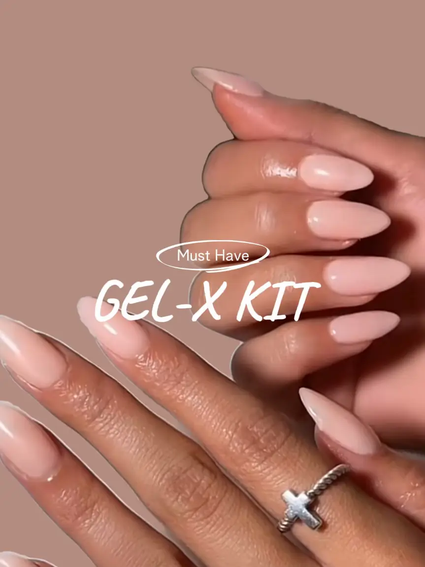 TRYING $13 BEETLES FULL COVER NAIL TIP STARTER KIT FROM , GEL X DUPE