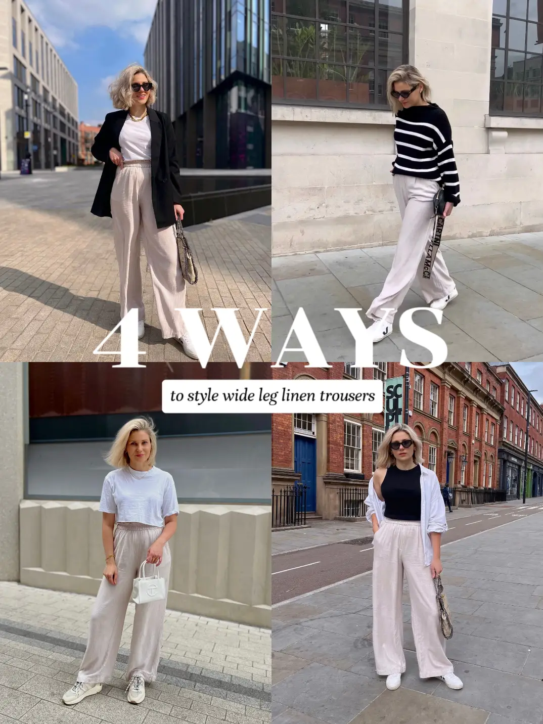 6 Foolproof Ways To Style Your Flowy Linen Pants This Summer