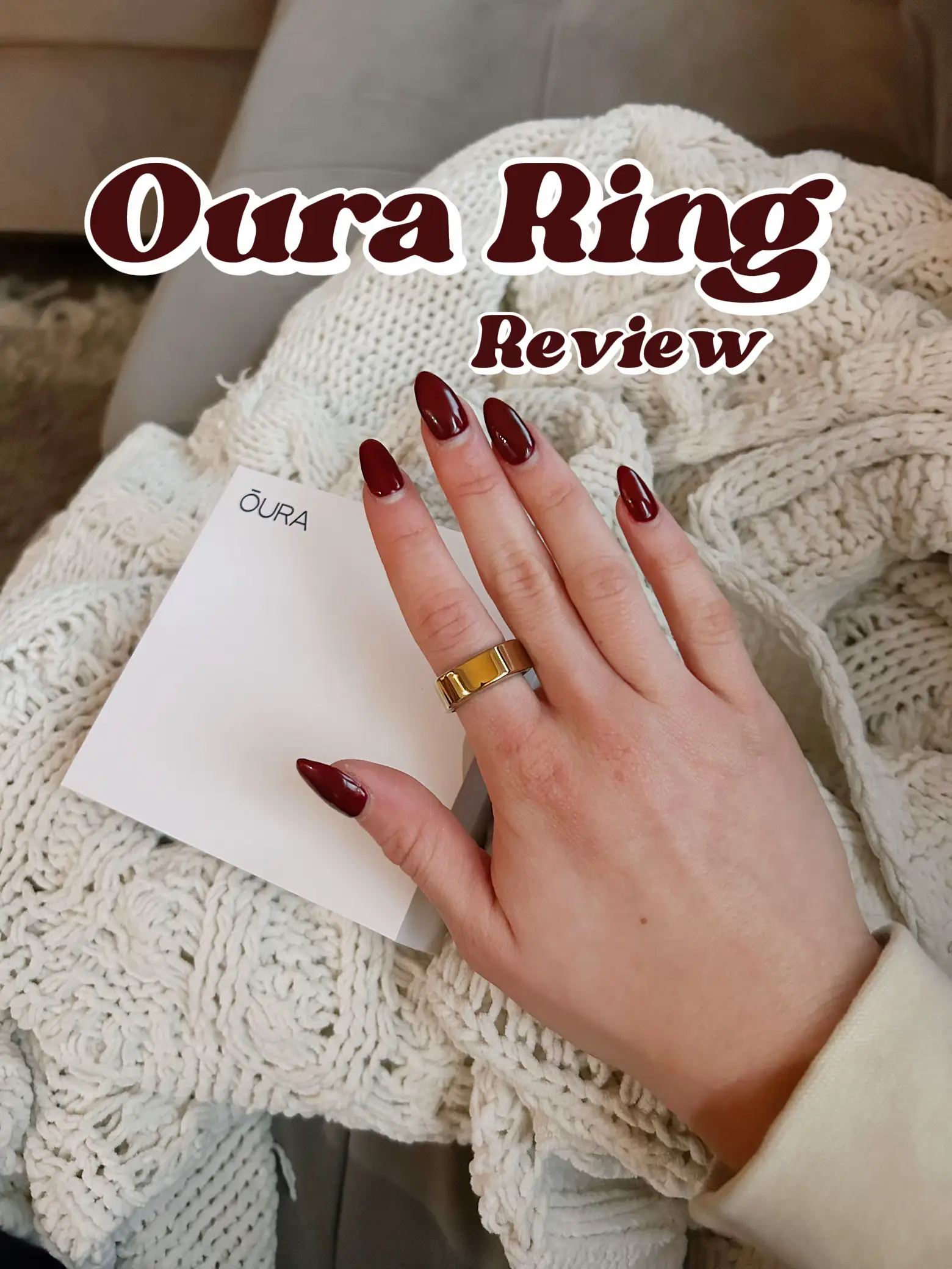 Oura Ring Review - One month on - Jessica Bryson