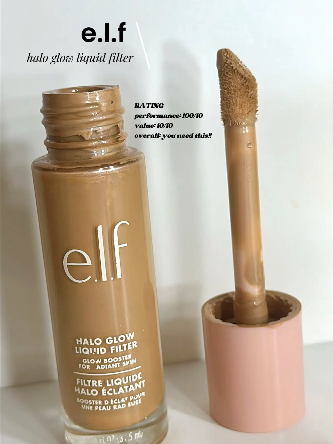 e.l.f. Cosmetics - ‼️ HALO GLOW LIQUID FILTER IS BACK ‼️ Get the glow  booster with a 30K+ waitlist now before it's gone again on our site 🙌🤩  Shop for $14 HERE