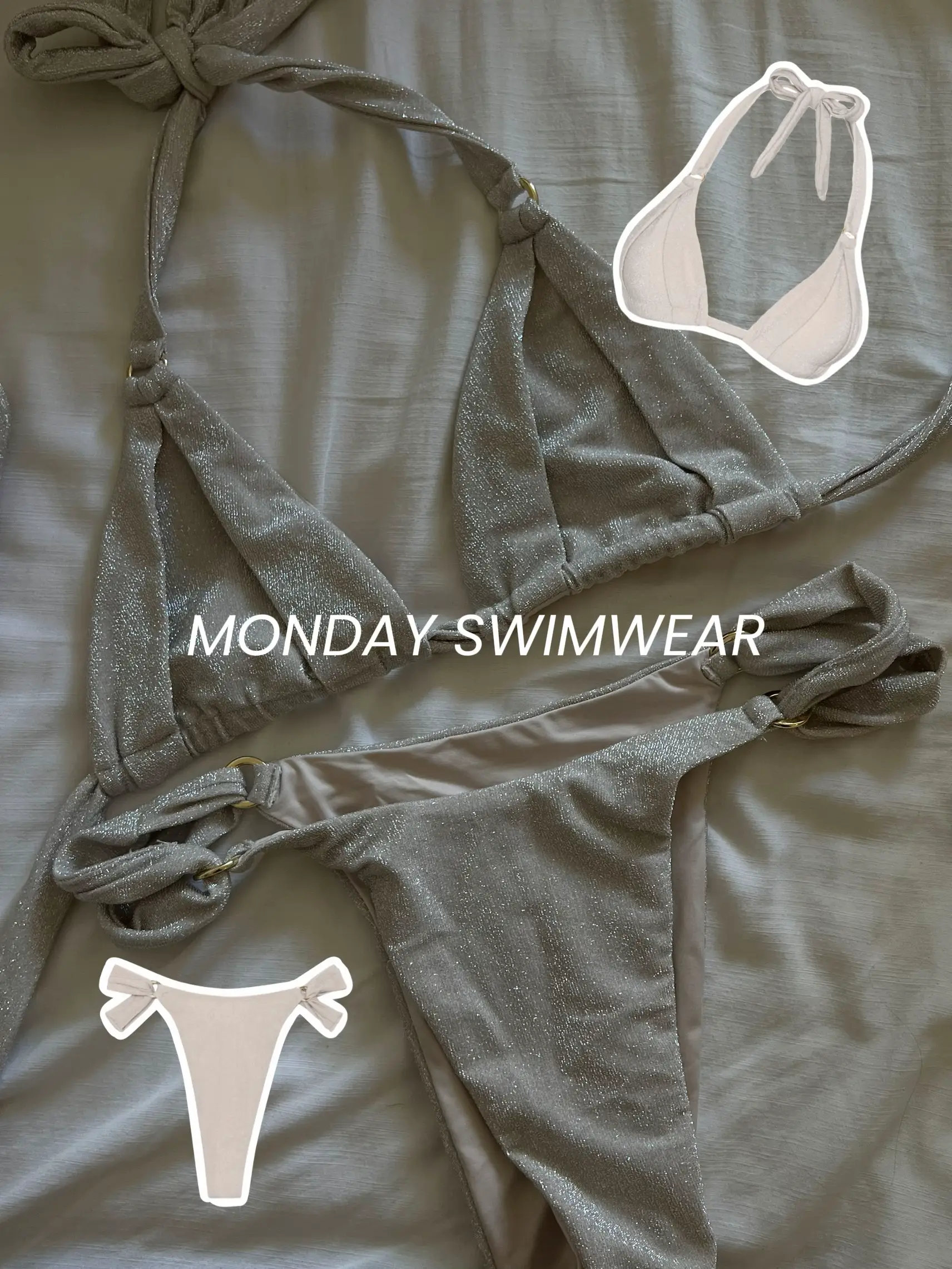 Montce, Swim, Montce Meg Paisley Corset Bikini Top