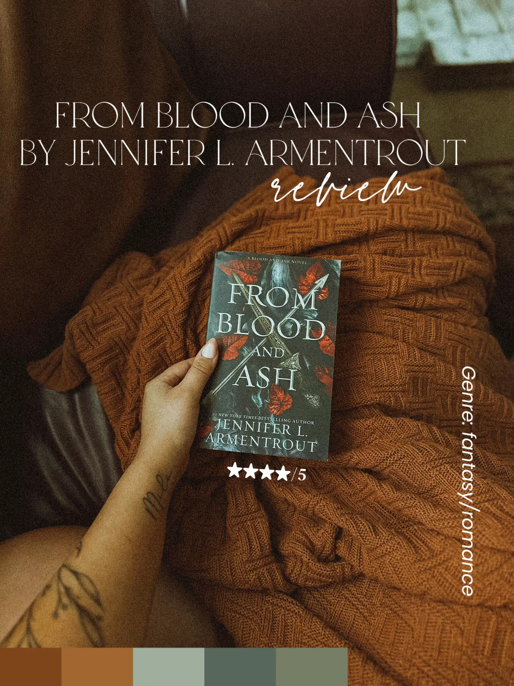FROM BLOOD AND ASH RESEÑA, (con y sin spoilers), Jennifer L. Armentrout