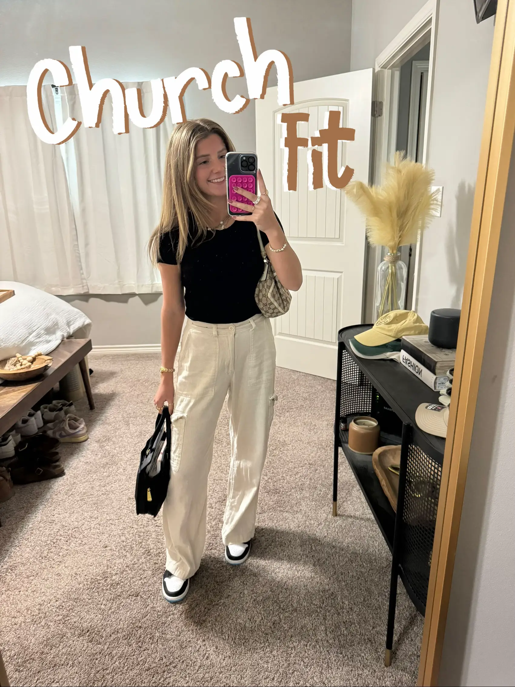 CASUAL CHURCH OUTFIT, linen pants outfit