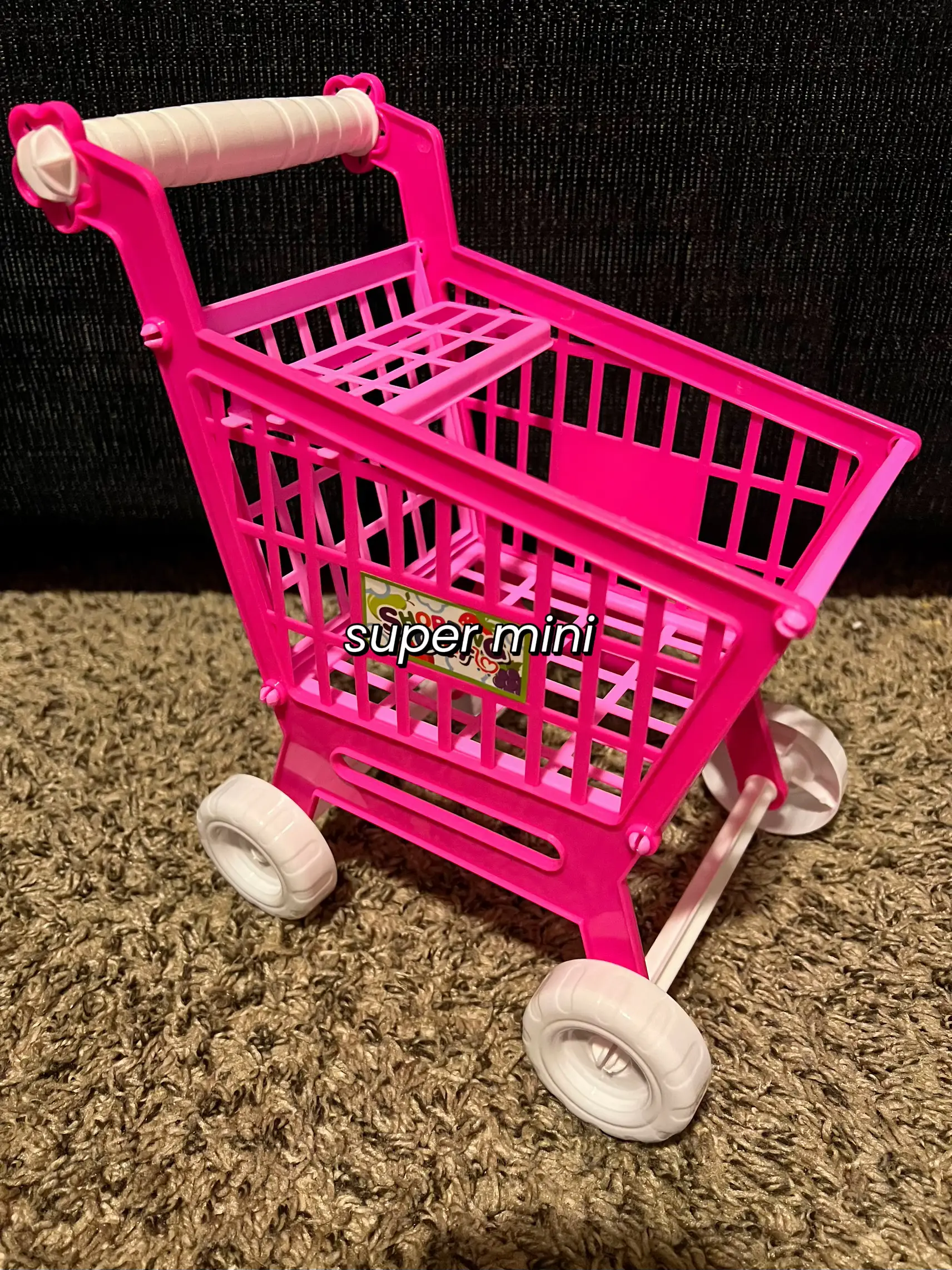 Barbie discount shopping cart