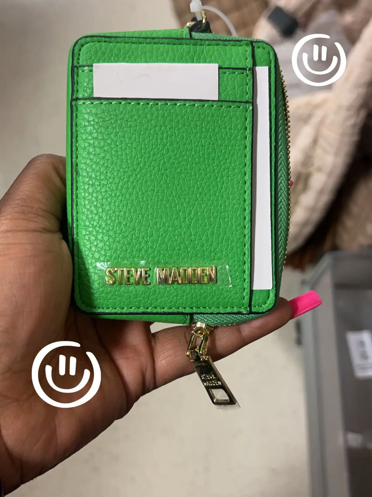 Steve madden best sale green wallet