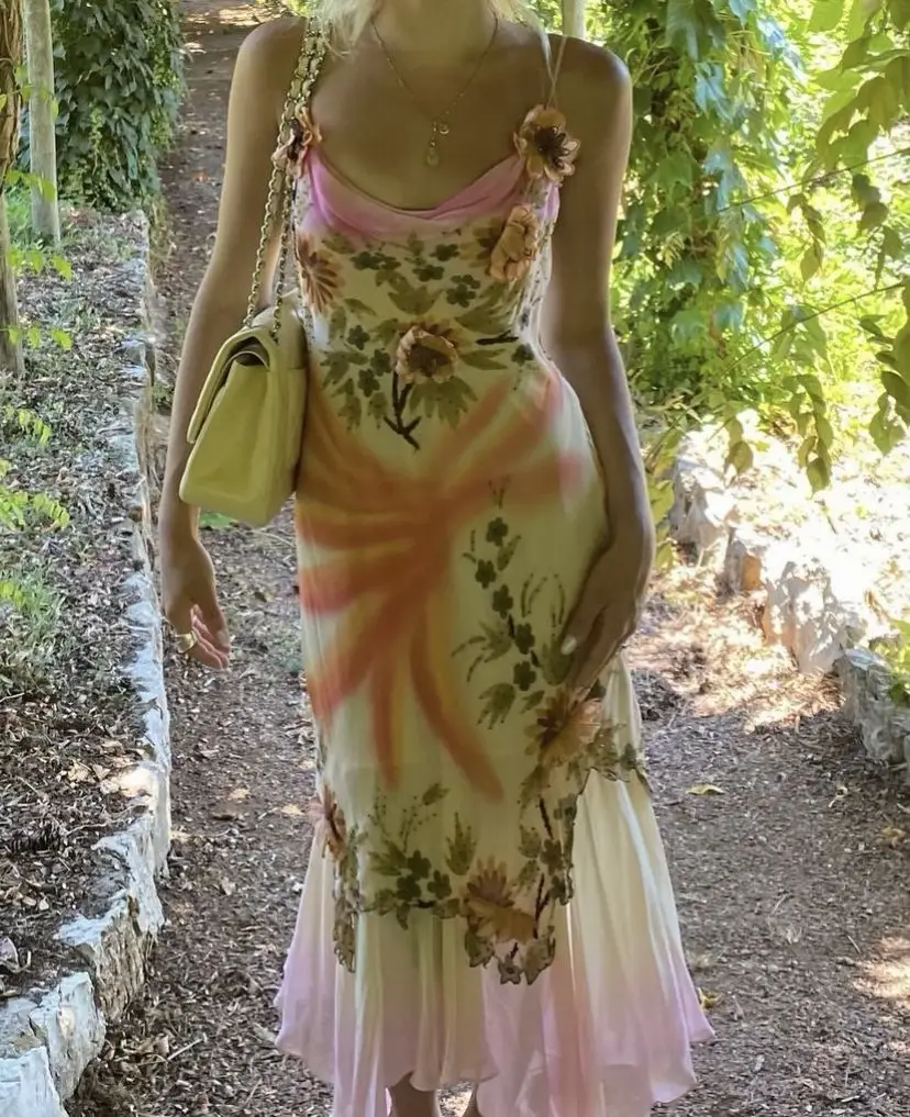 Fresh Lace Bandeau Backless Pencil Skirt Two Piece Set Hollow Summer Long  Dress, Fashion Dresses
