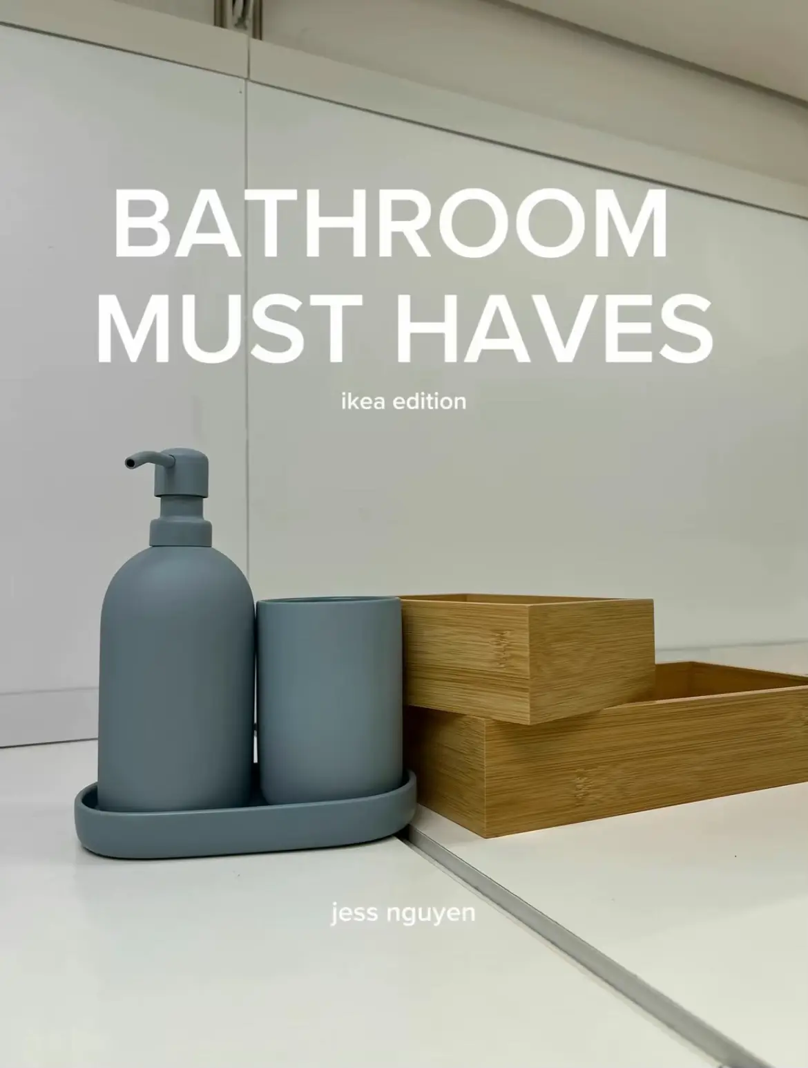 BATHROOM MUST HAVES แกลเลอรีที่โพสต์โดย Jess nguyen Lemon8