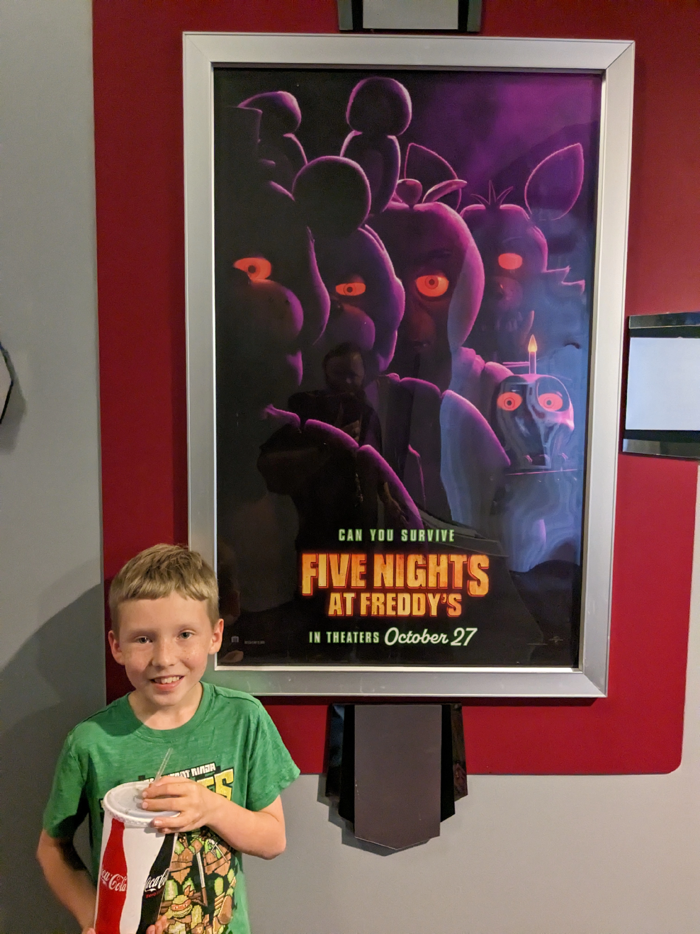 FIVE NIGHTS AT FREDDY'S 2 NOS CINEMAS?! #FNAFMOVIE 