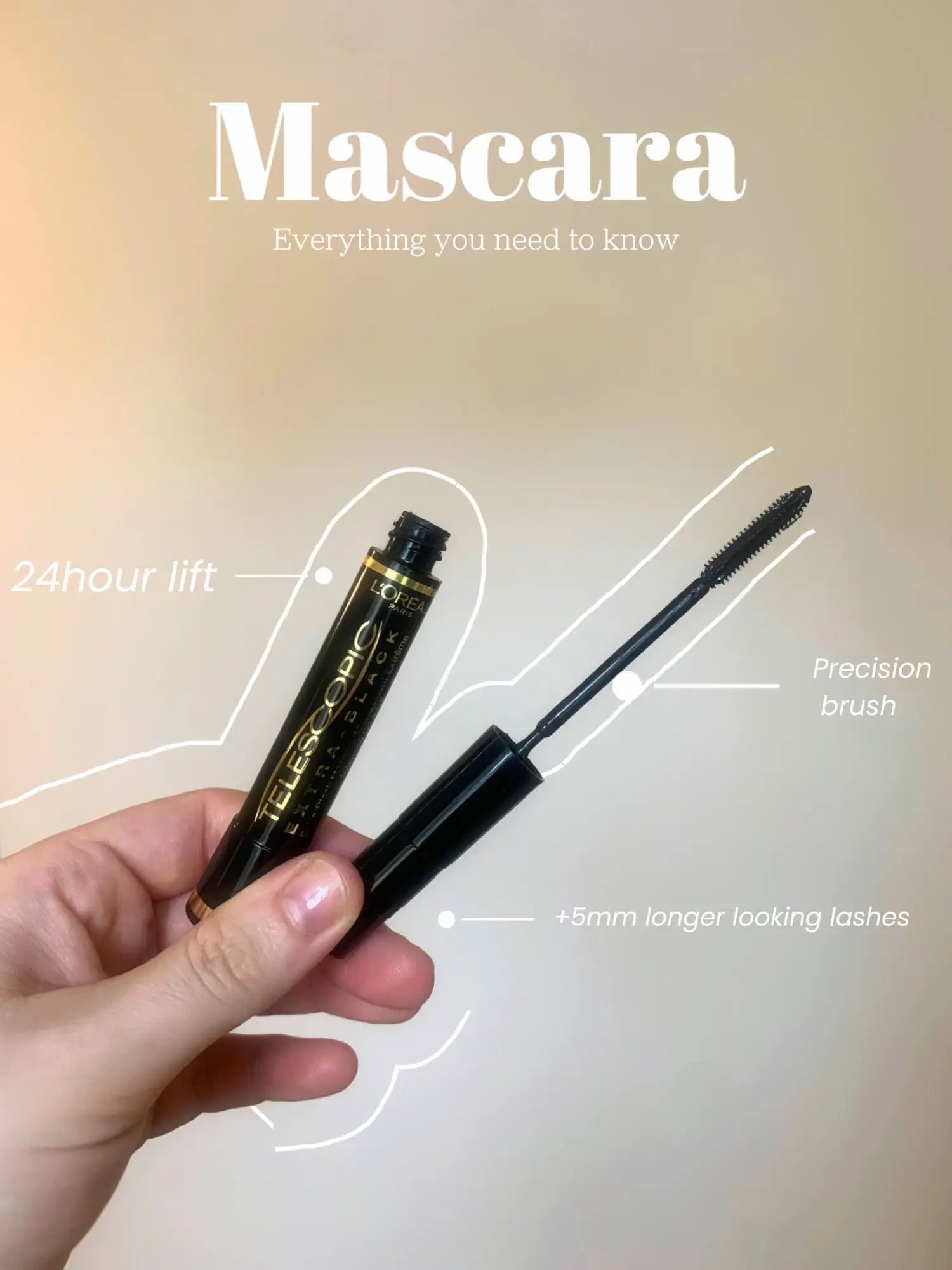 L'Oréal Telescopic Mascara: Long Lashes 👀