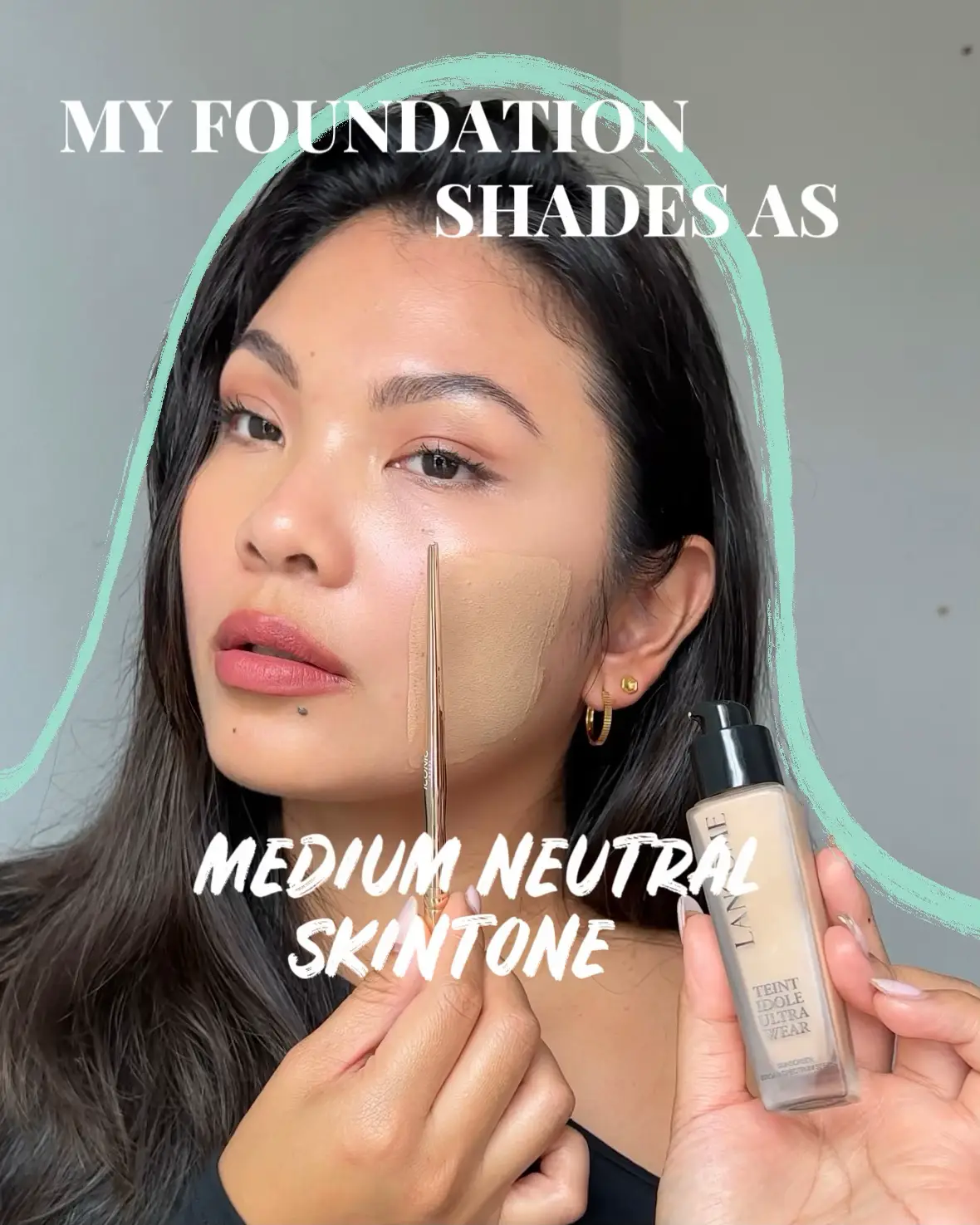 Finding the perfect foundation shade is easy! 🤎 Start by