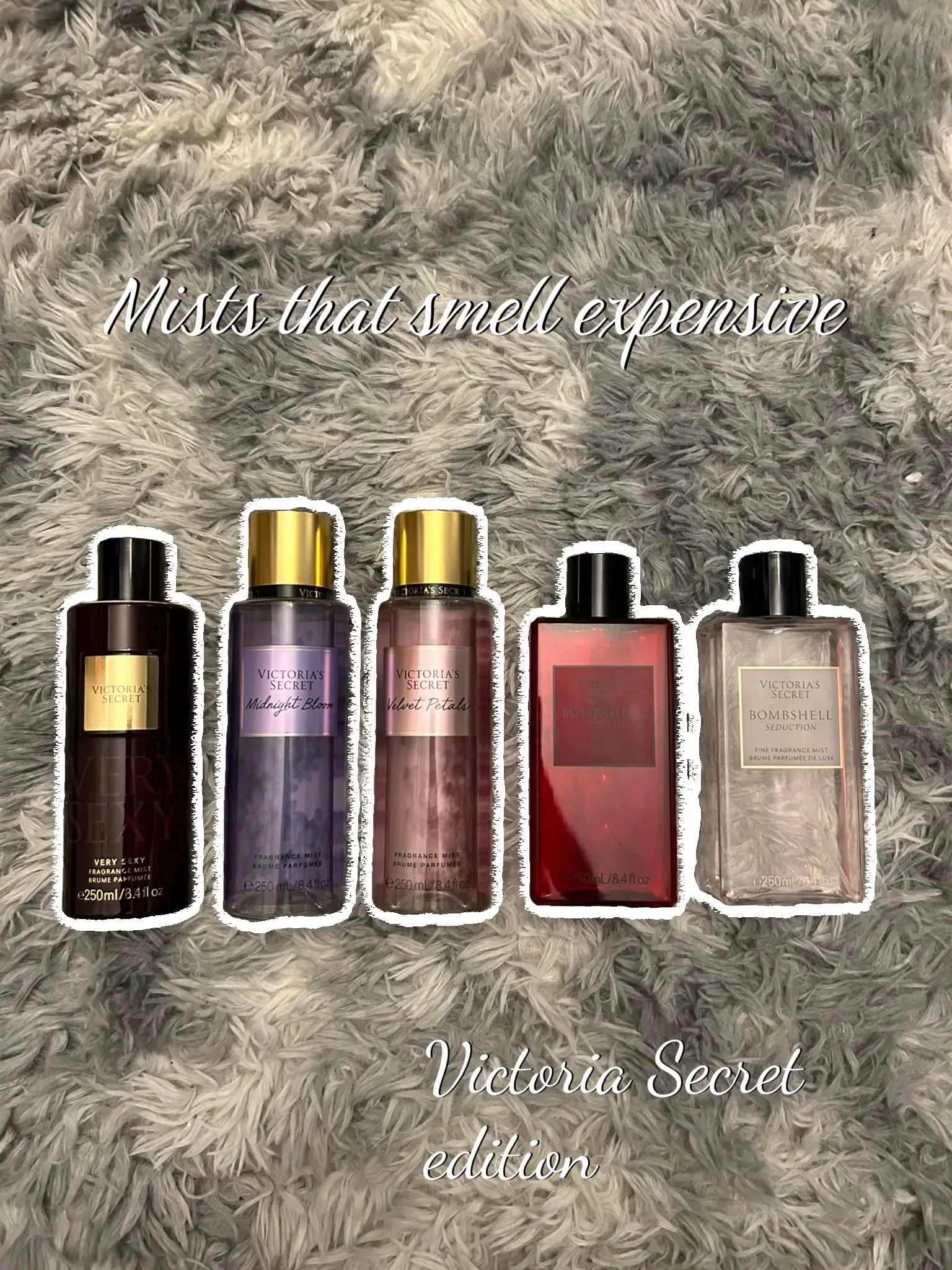 Victoria's Secret New! VELVET PETALS & Holiday Shimmer Fragrance Mists 2 x  250ml
