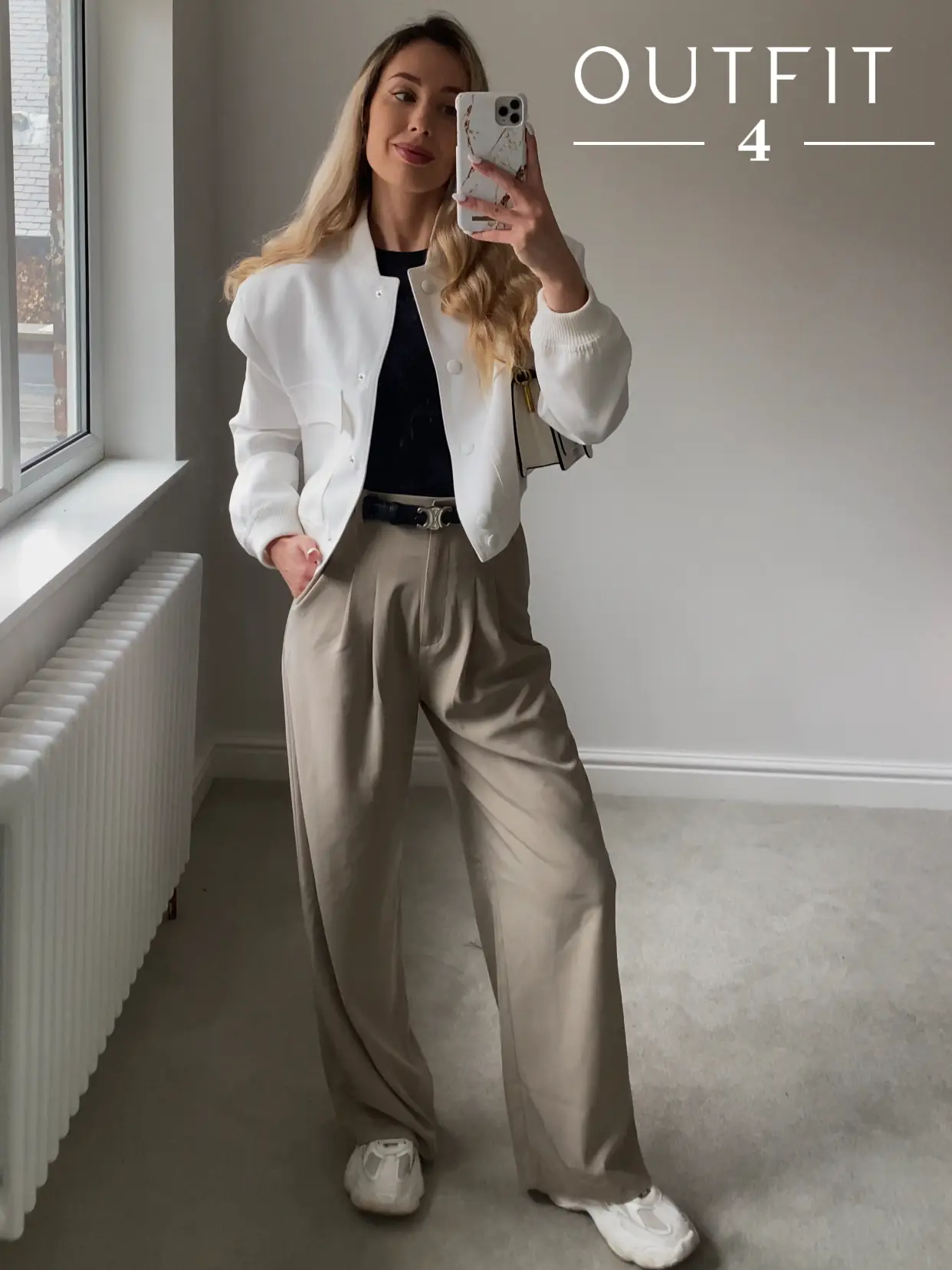  Two Piece Sets Fashion Shirts Wide-Leg Pants Sets Women Long  Sleeve Printed Shirt Casual Loose Trousers Elegant Commute Clothes :  Clothing, Shoes & Jewelry