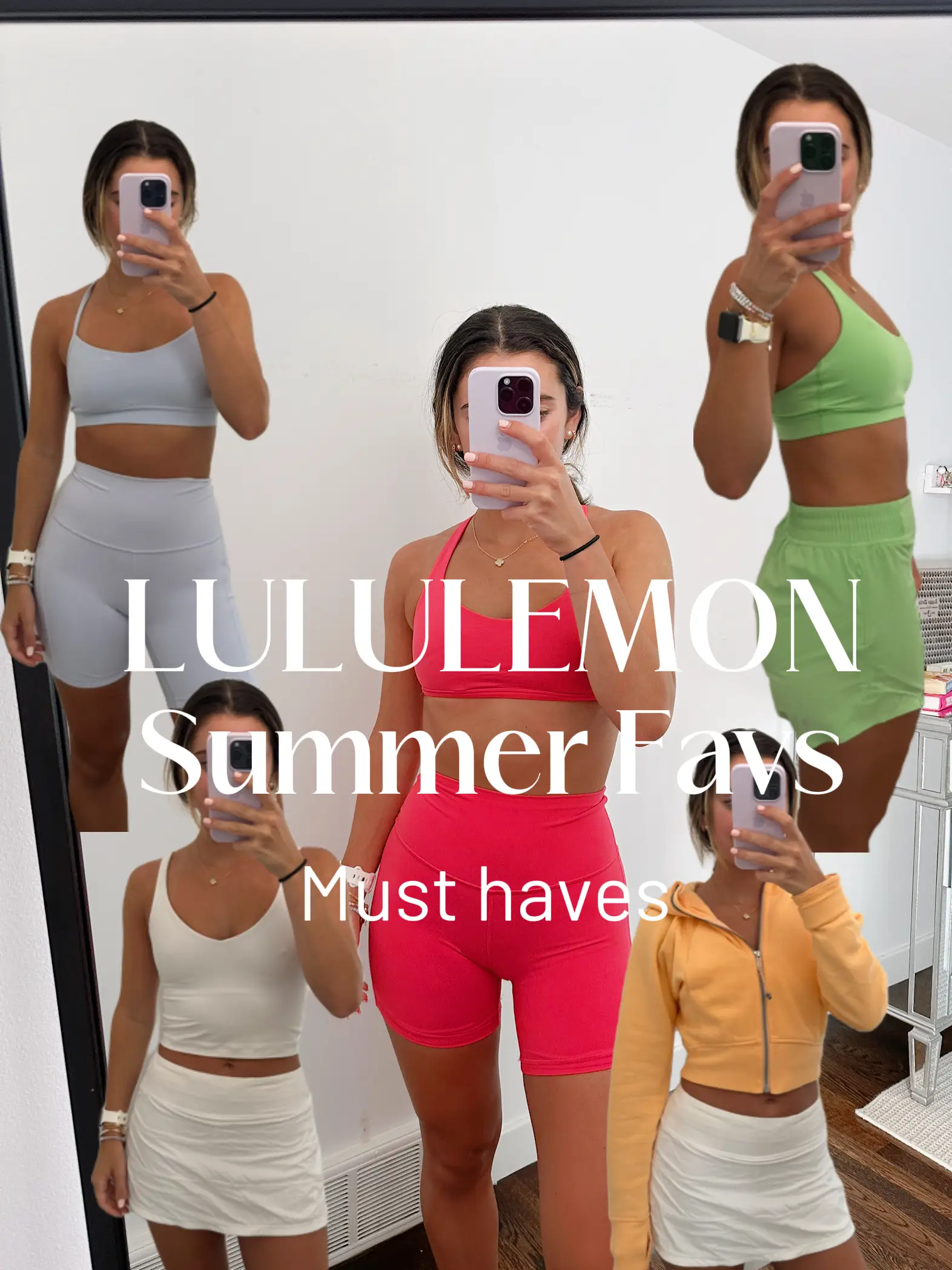 Sporty lululemon fit  Lululemon outfits, Preppy summer outfits