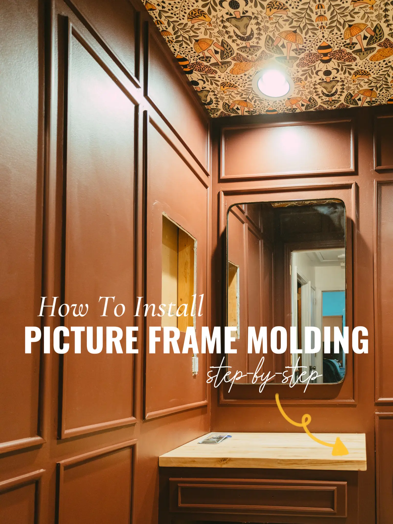 How To Install Picture Frame Molding