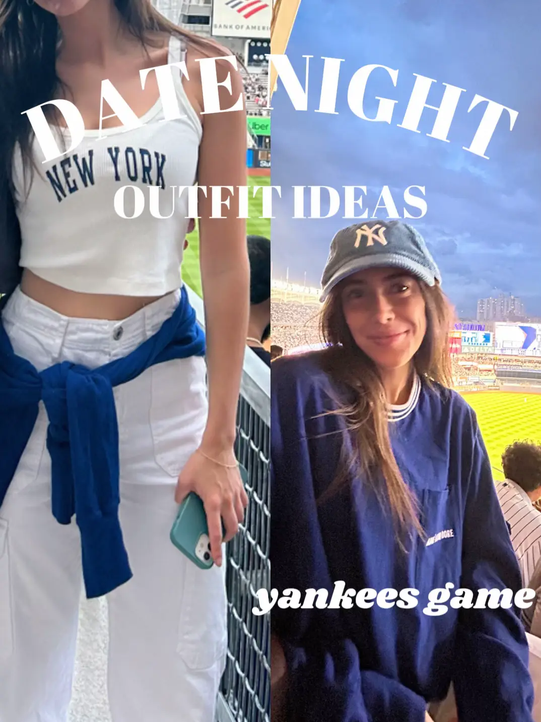 DATE NIGHT OUTFITS - Yankees Game, Gallery posted by Emma