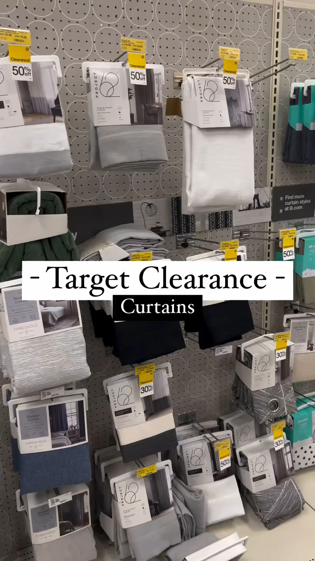 Finding clearance sections in target