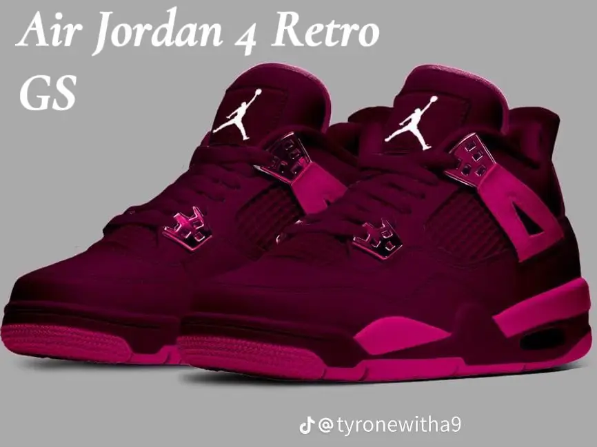 Maroon aj4 hotsell