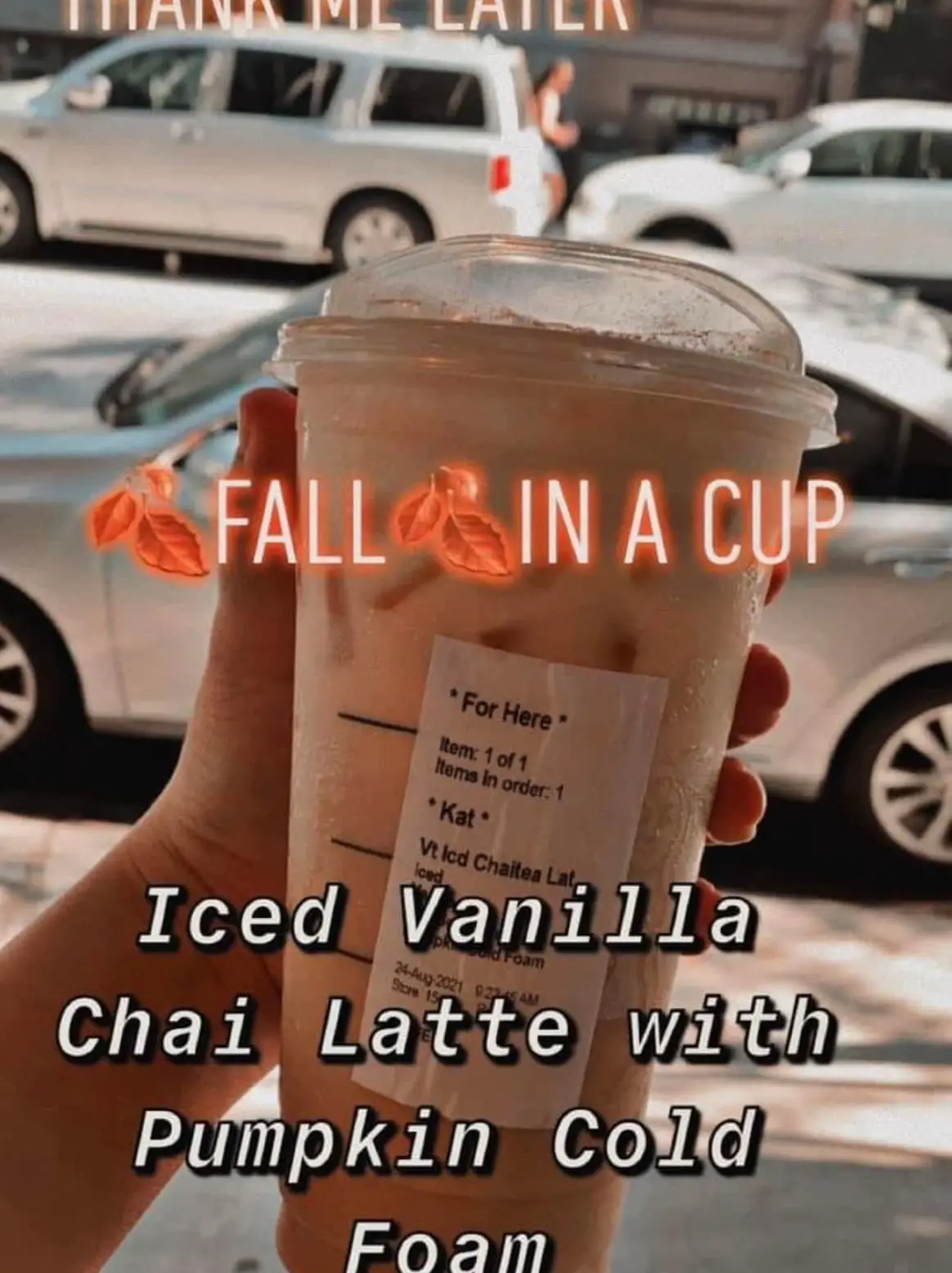 Viral Starbucks Pumpkin Chai Latte — KAT'S KITCHEN