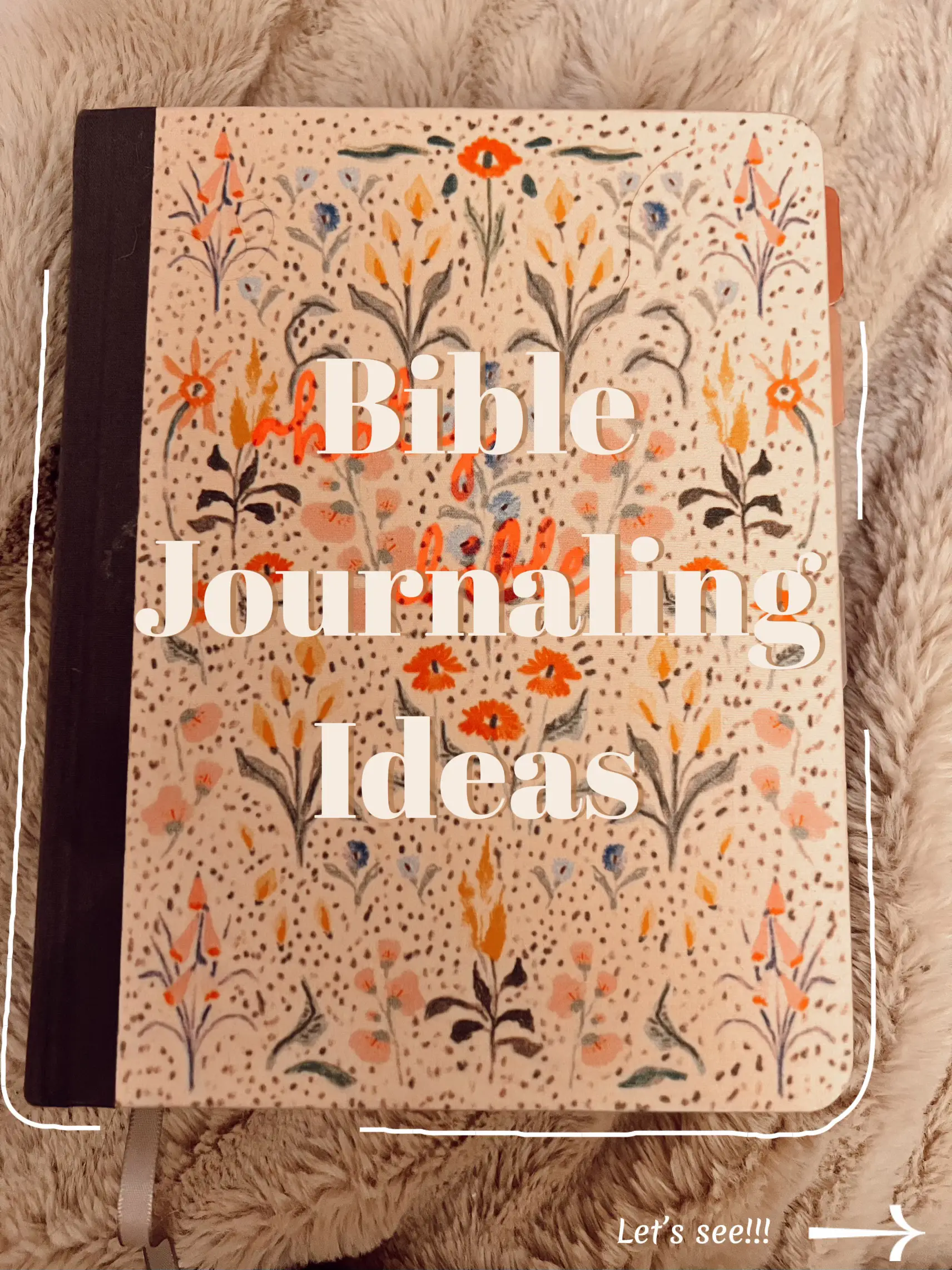 How To Use A Bible for Journaling #faithplanner #biblejournaling 