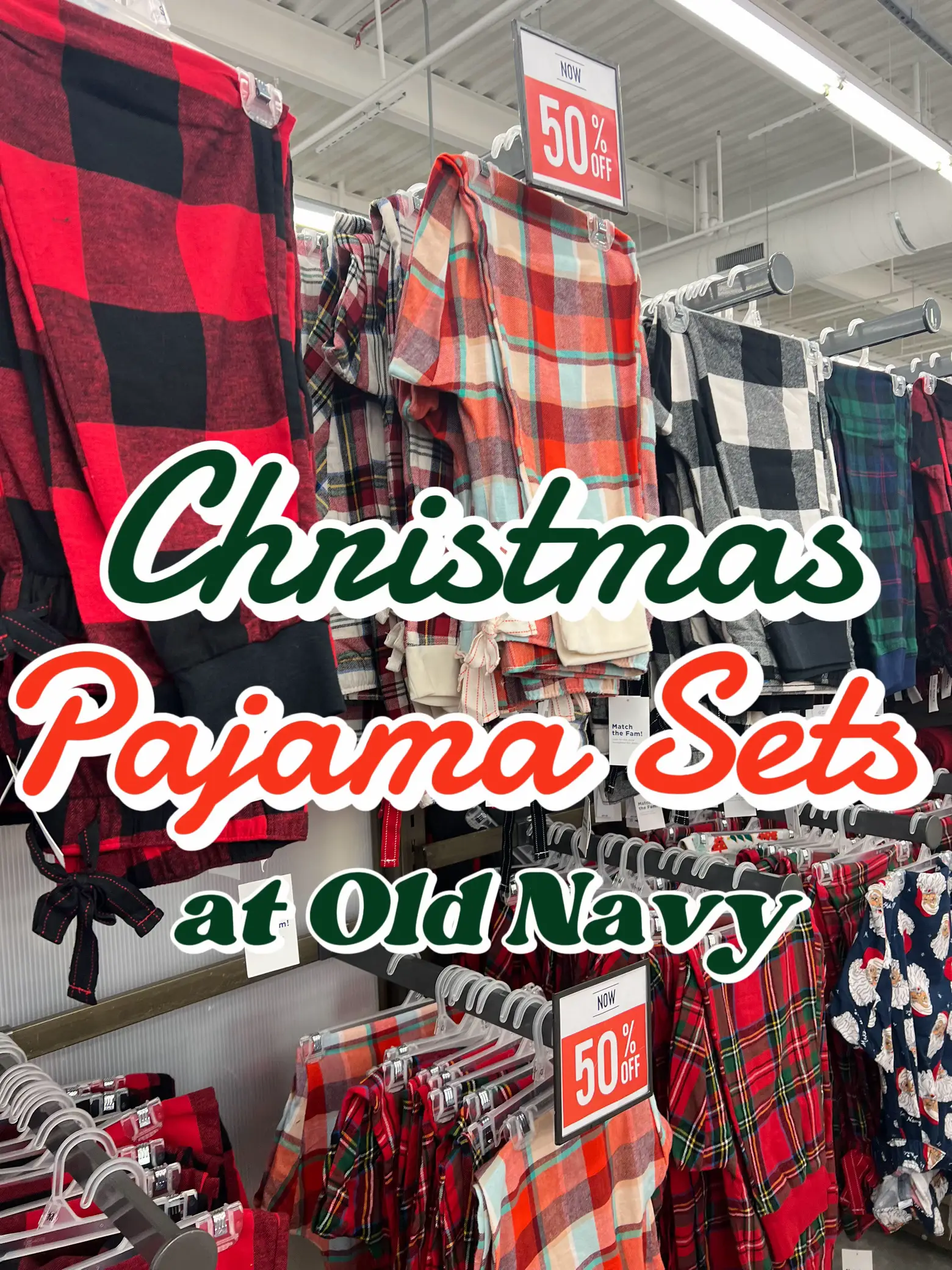 Christmas Pajama Sets at Old Navy Gallery posted by jenna goldberg
