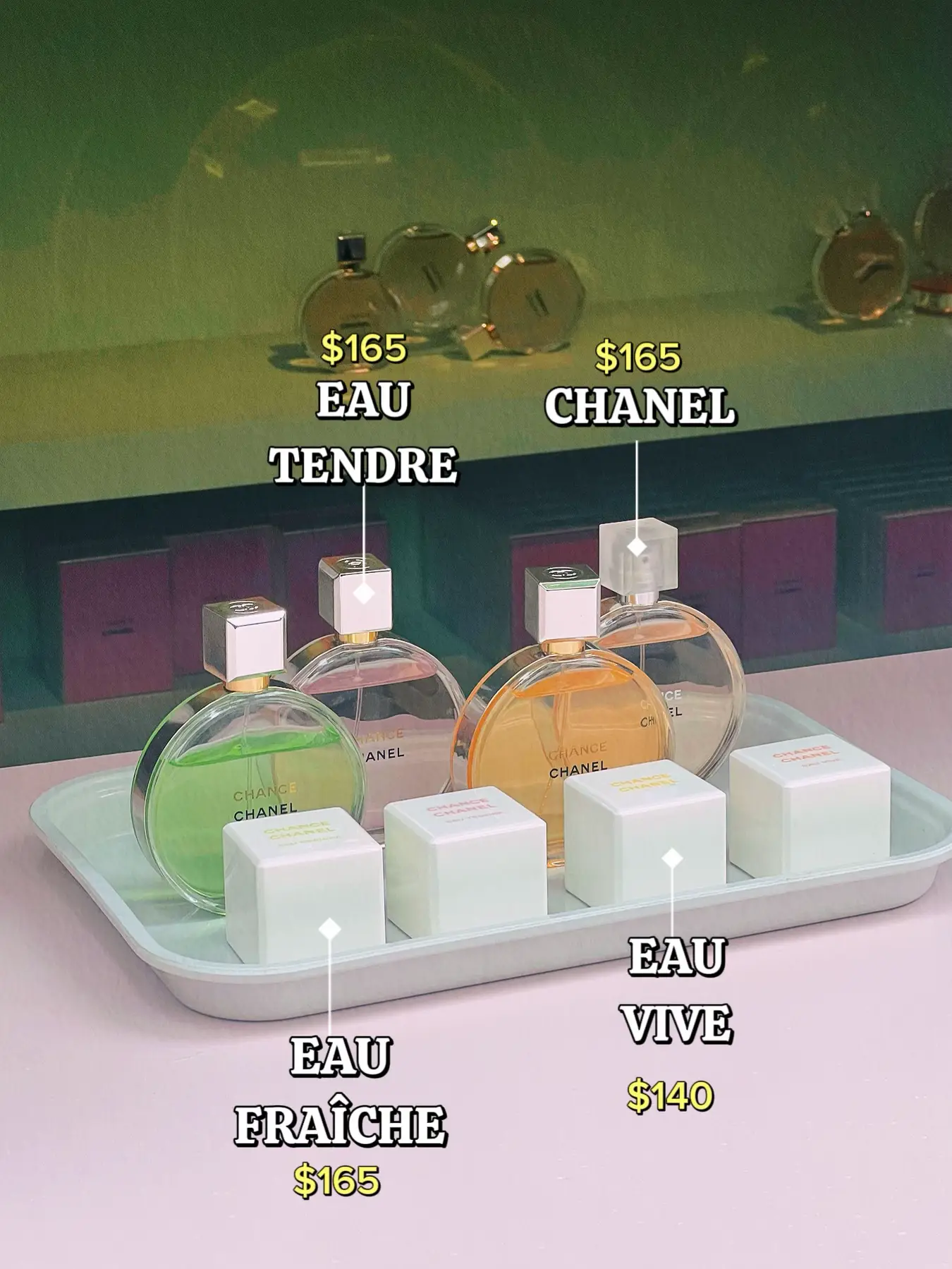 Chance chanel perfume green, Gallery posted by Soda