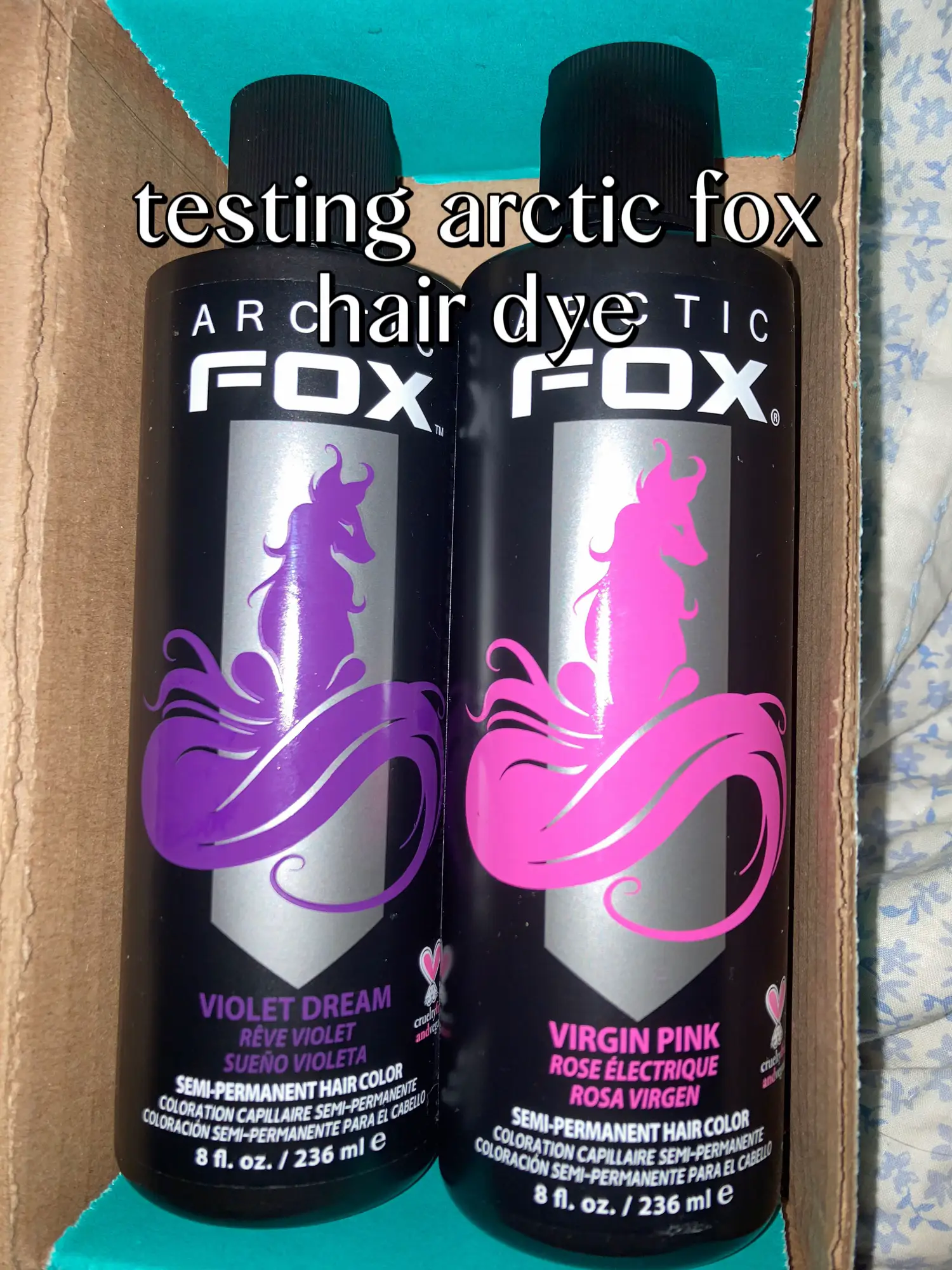 Arctic Fox Virgin Pink Semi Permanent Hair Color 8 oz., Semi Permanent  Hair Color