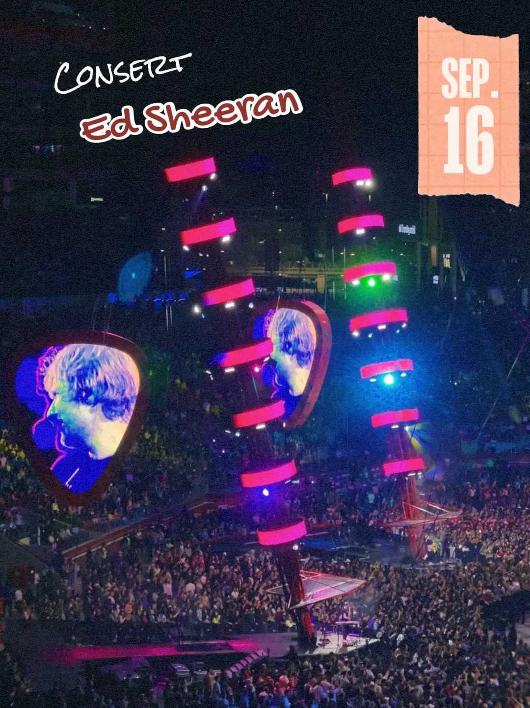 Seeing Ed Sheeran Live's images