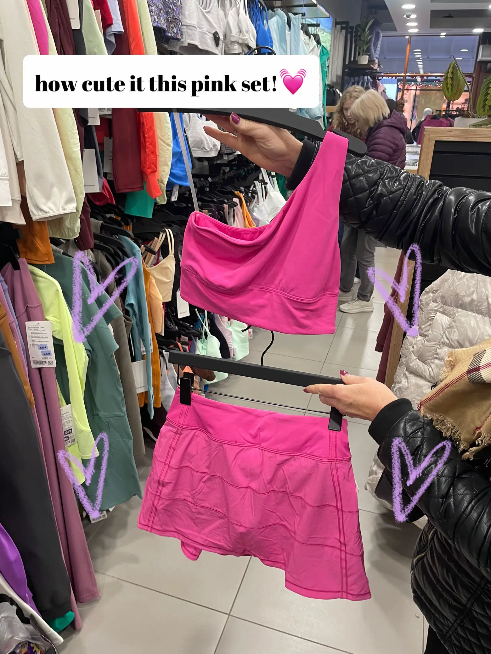 grocery shoppin' fit! submarine groove pants (8) & pink mist scuba half-zip  (xs/s) : r/lululemon
