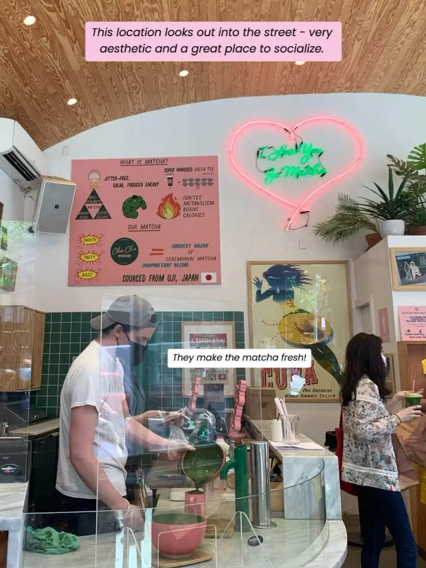 Cha Cha Matcha NYC Review Favorite Locations Gallery posted by