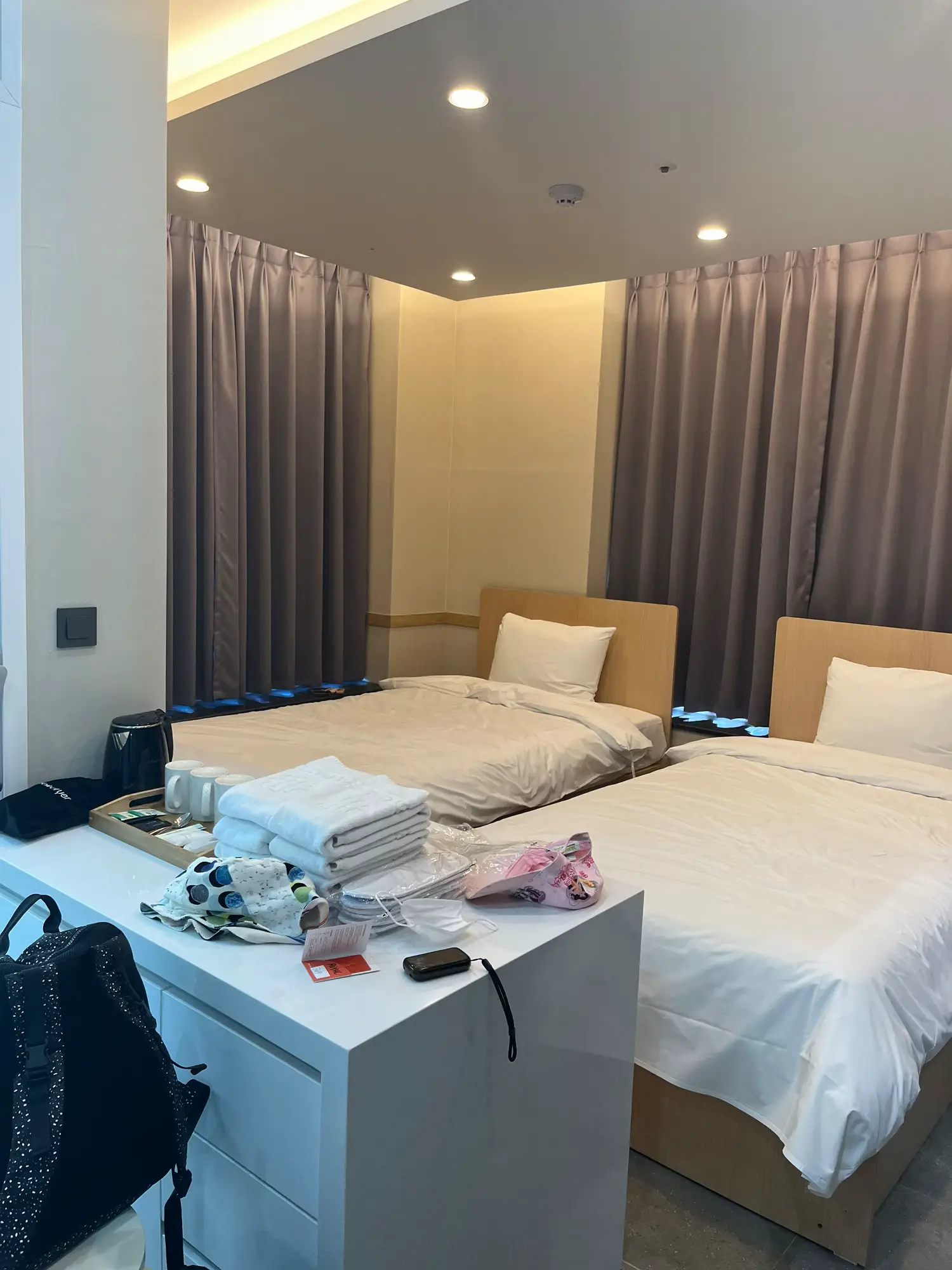 韓国ロッテホテルの可愛い❤寝具セット - 寝具