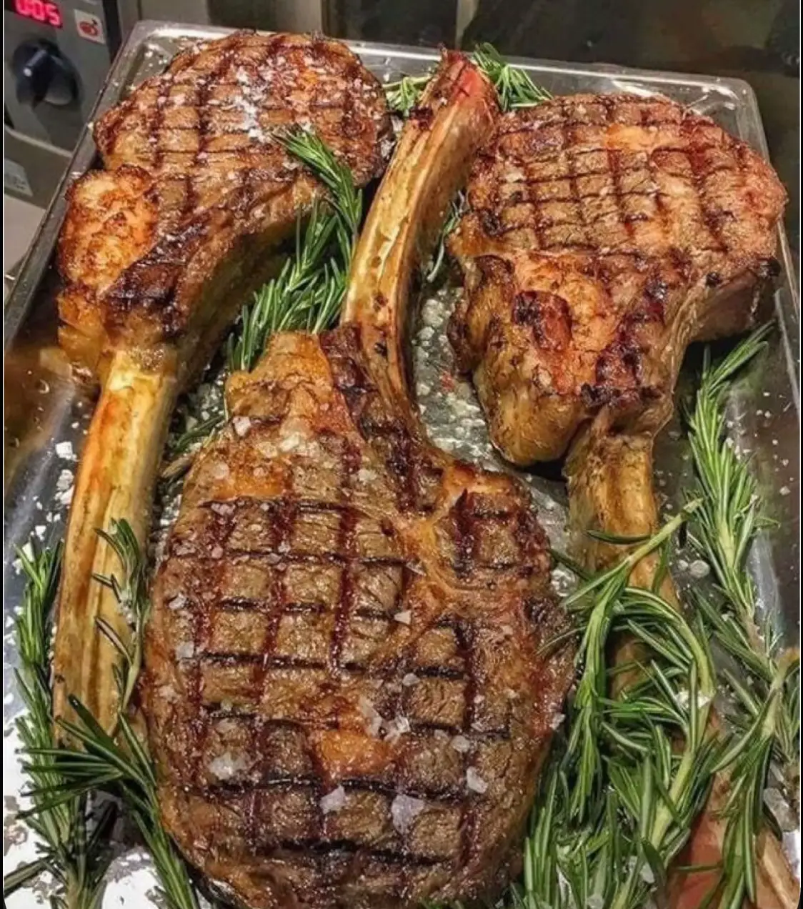 Grilled Tomahawk Steak with Herb Butter 🥩 🌿 🧈 Gallery posted by