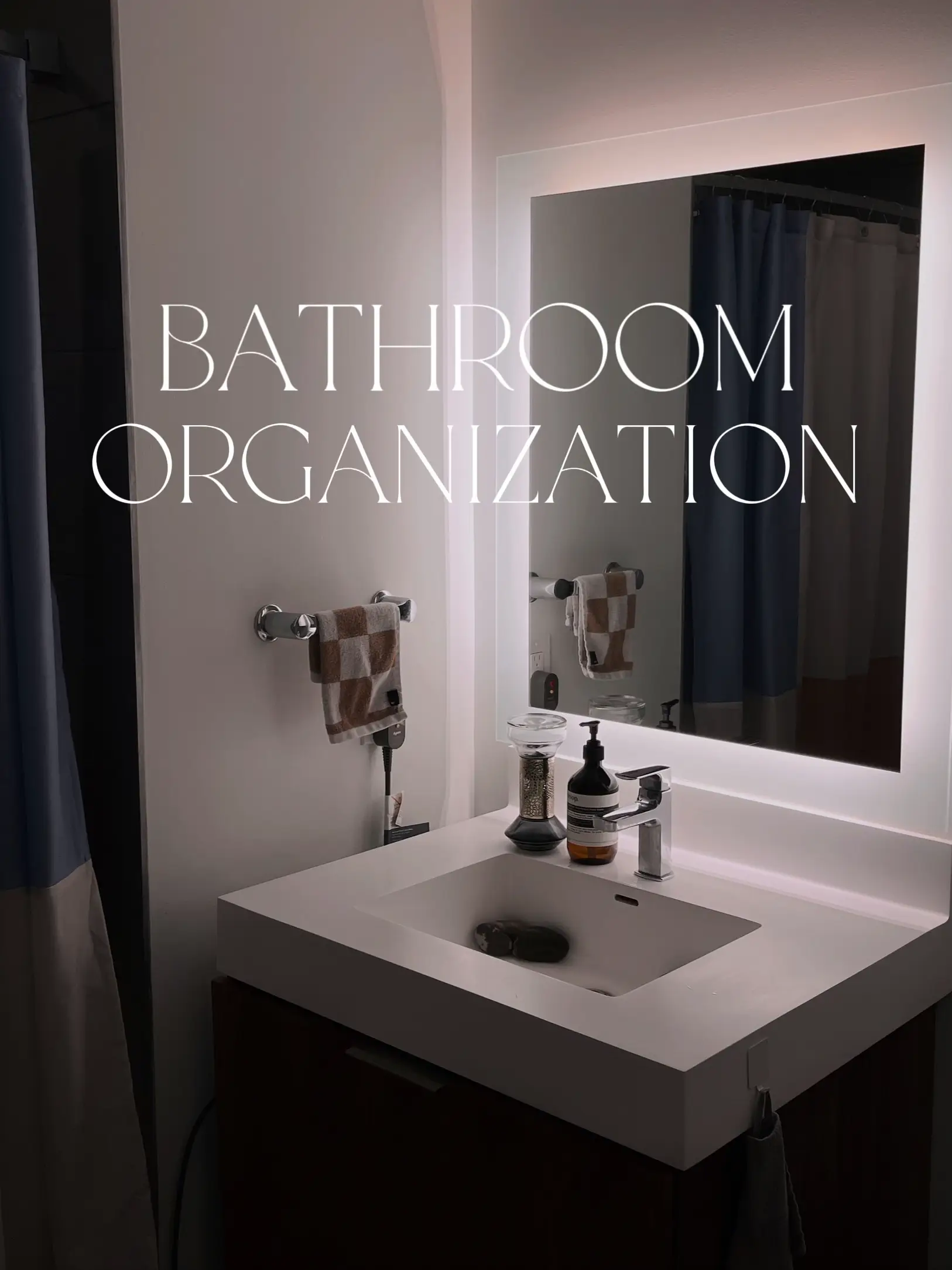 my favorite bathroom organinzation from  #bathroomorganization #