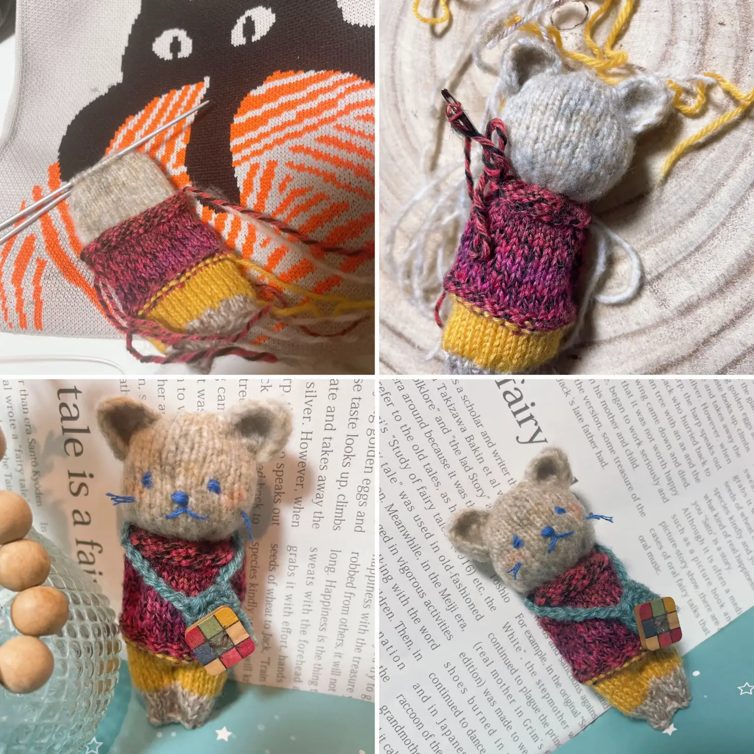 スウェーデン ドール あみぐるみ （ハンドメイド*スウェーデン