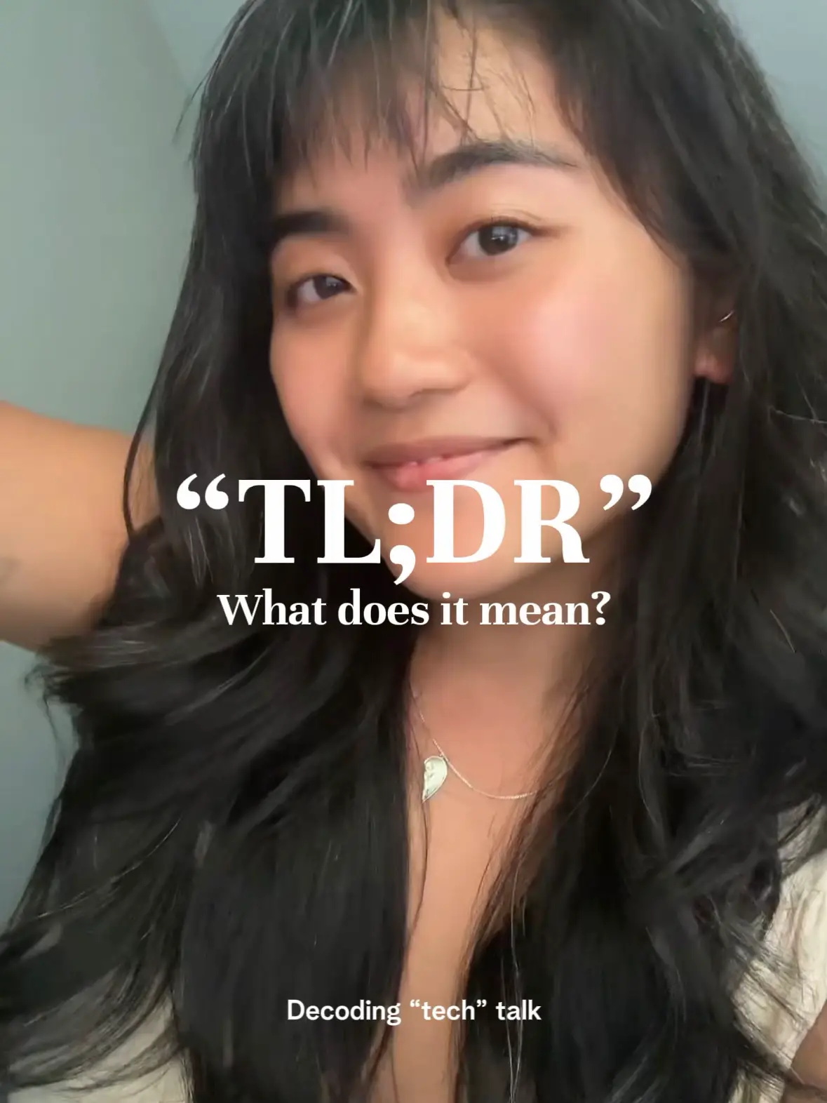 What does “TL;DR” mean? | Video published by Julia Fernandez | Lemon8