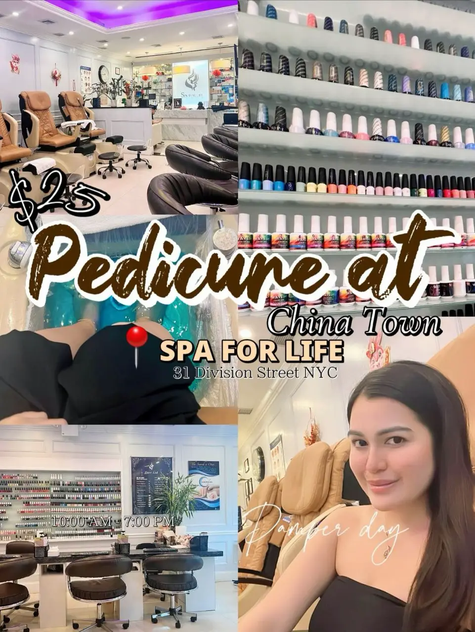 $25 Pedicure at Chinatown (worth it!) | Gallery posted by Ira | Lemon8