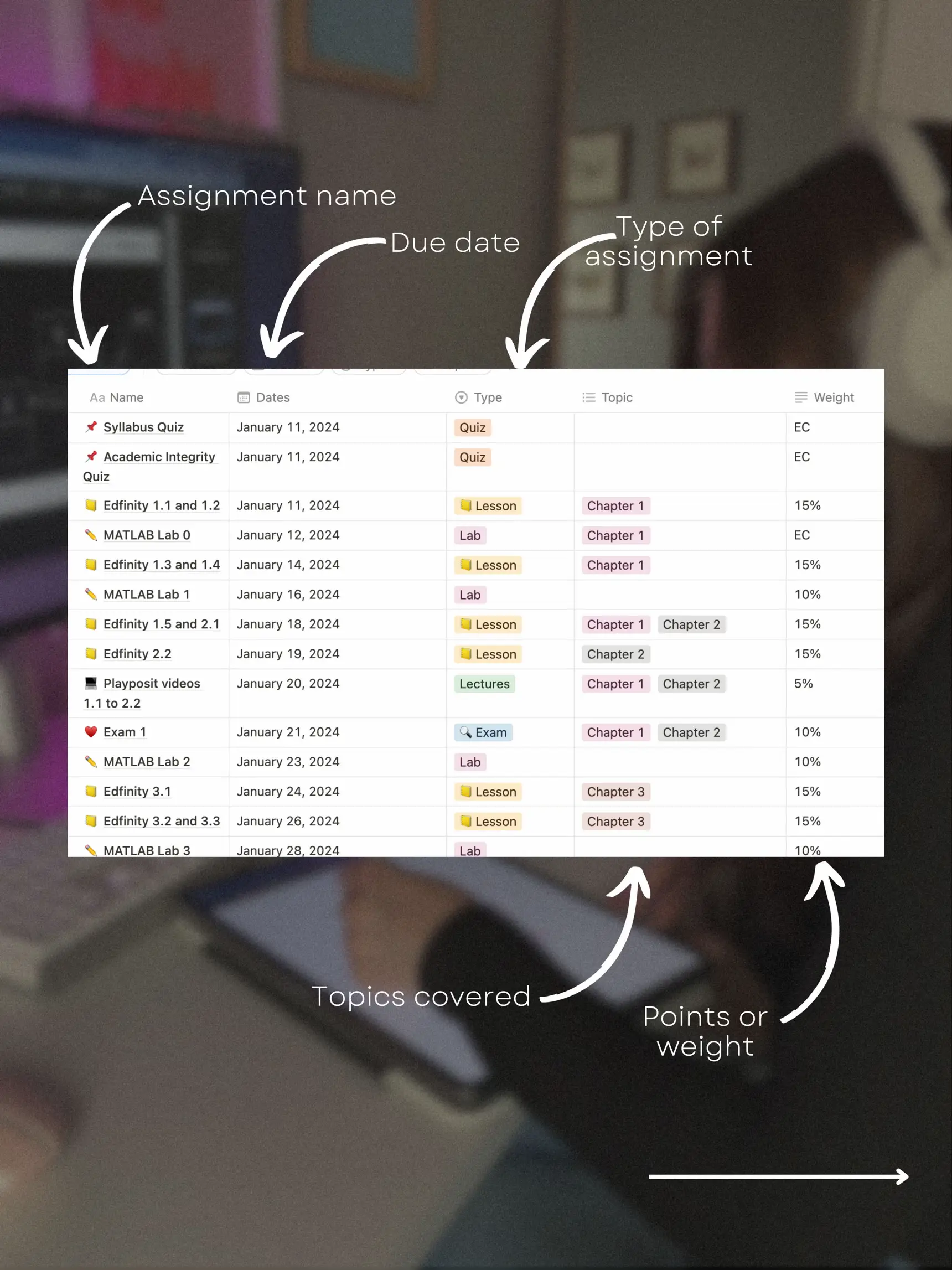 How to Organize Assignments for College - Lemon8 Search