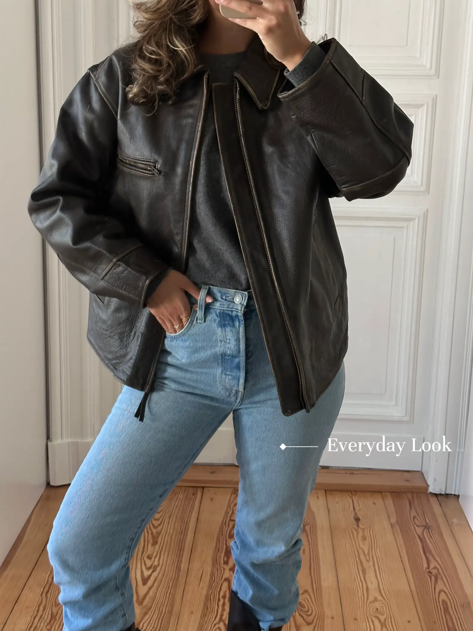 Autumn Trend - Leather jacket | Gallery posted by Bella Emar | Lemon8 | Jacken