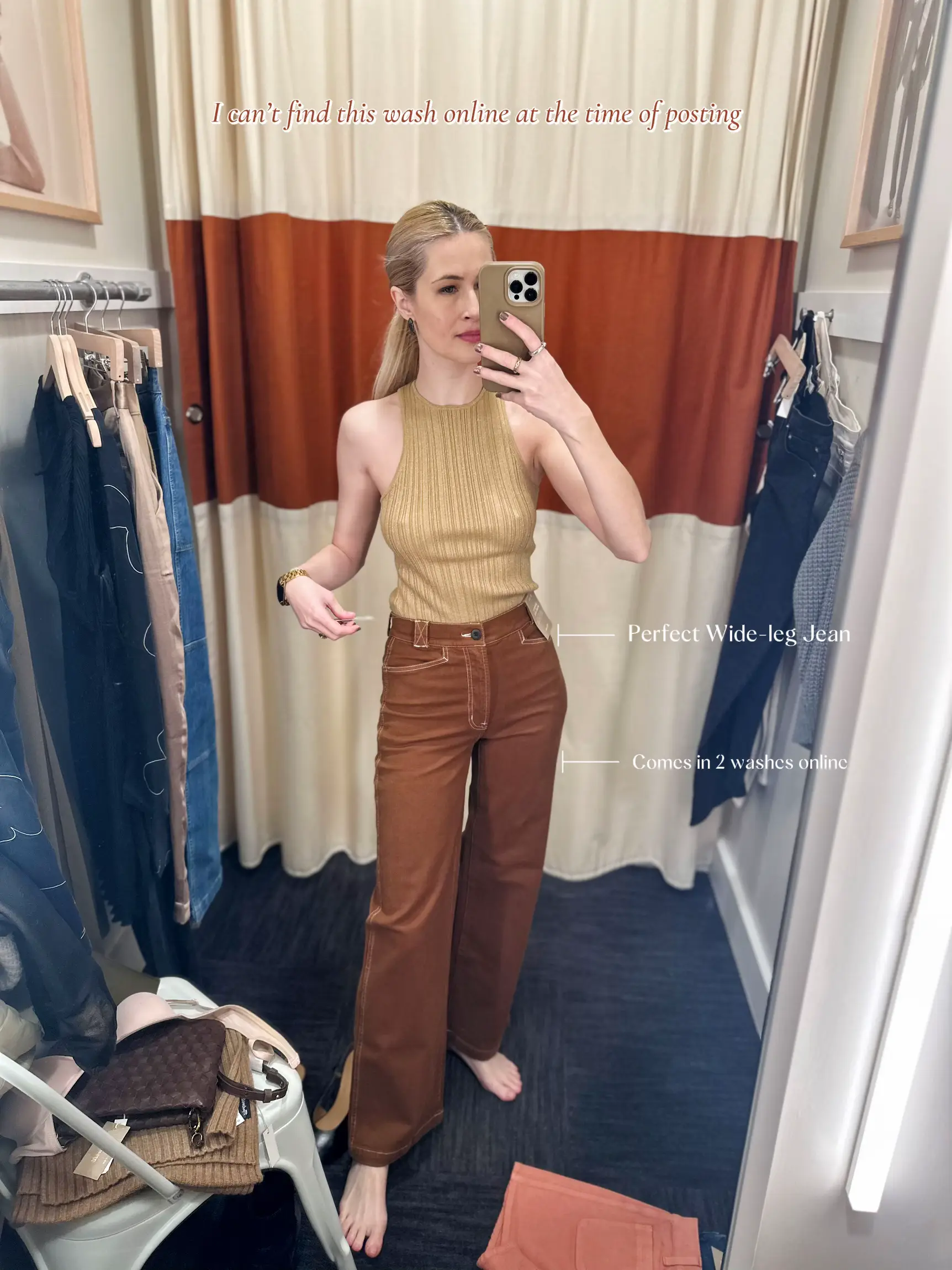 Girls Jeans Spring And Autumn Wide-leg Pants Loose Straight Trousers colour  Heart wide leg pants appropriate height 170 yards [recommended height is  about 158]