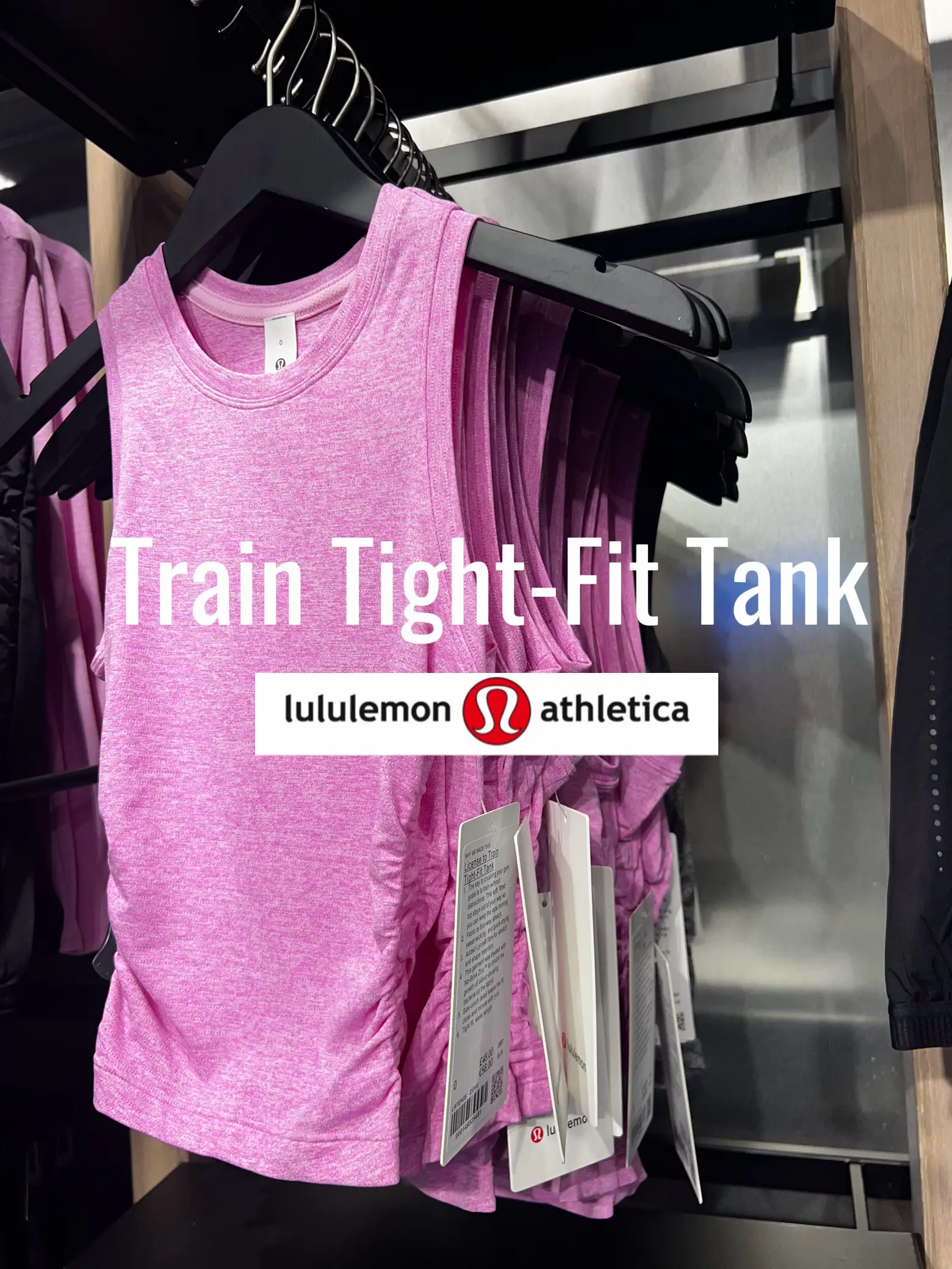 lululemon athletica Pink Tank Tops & Camisoles