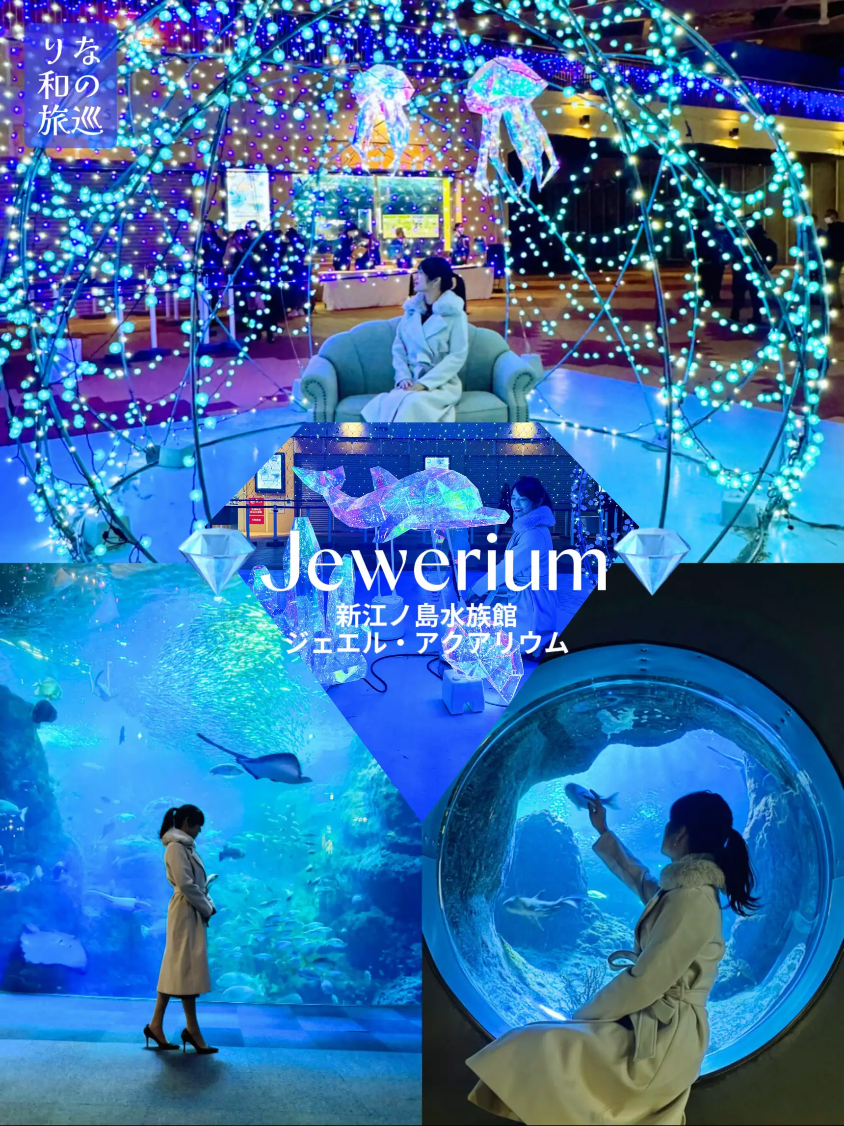 神奈川県〜攻略ガイド付き！江ノ島水族館ジュエリウム💎 | りな 和の旅巡りが投稿したフォトブック | Lemon8