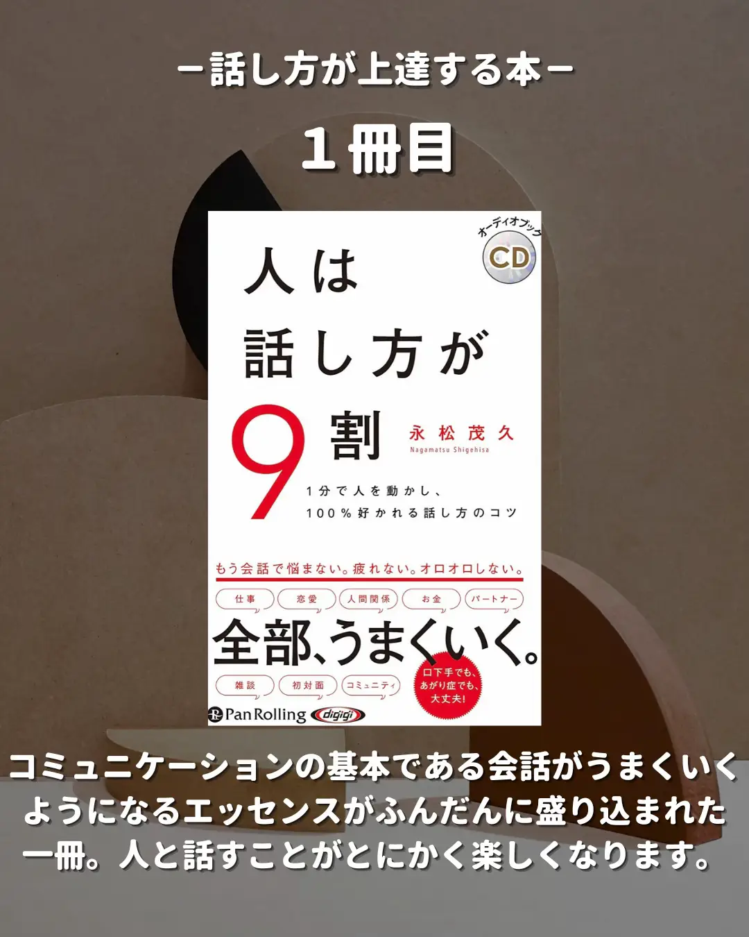 話し方が上達する本5選 | ゆうま@読書好きな社会人が投稿したフォトブック | Lemon8