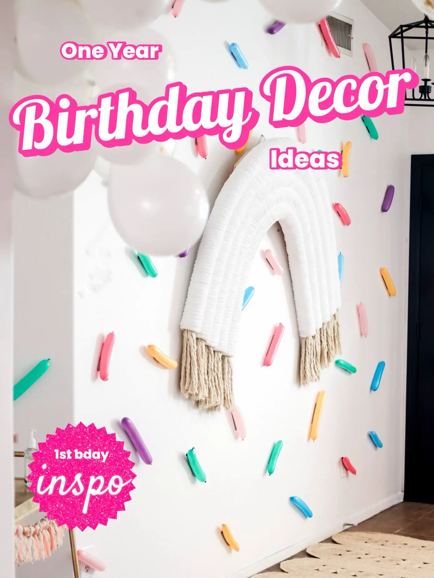 First Birthday Decor Ideas, Gallery posted by DIYJenna