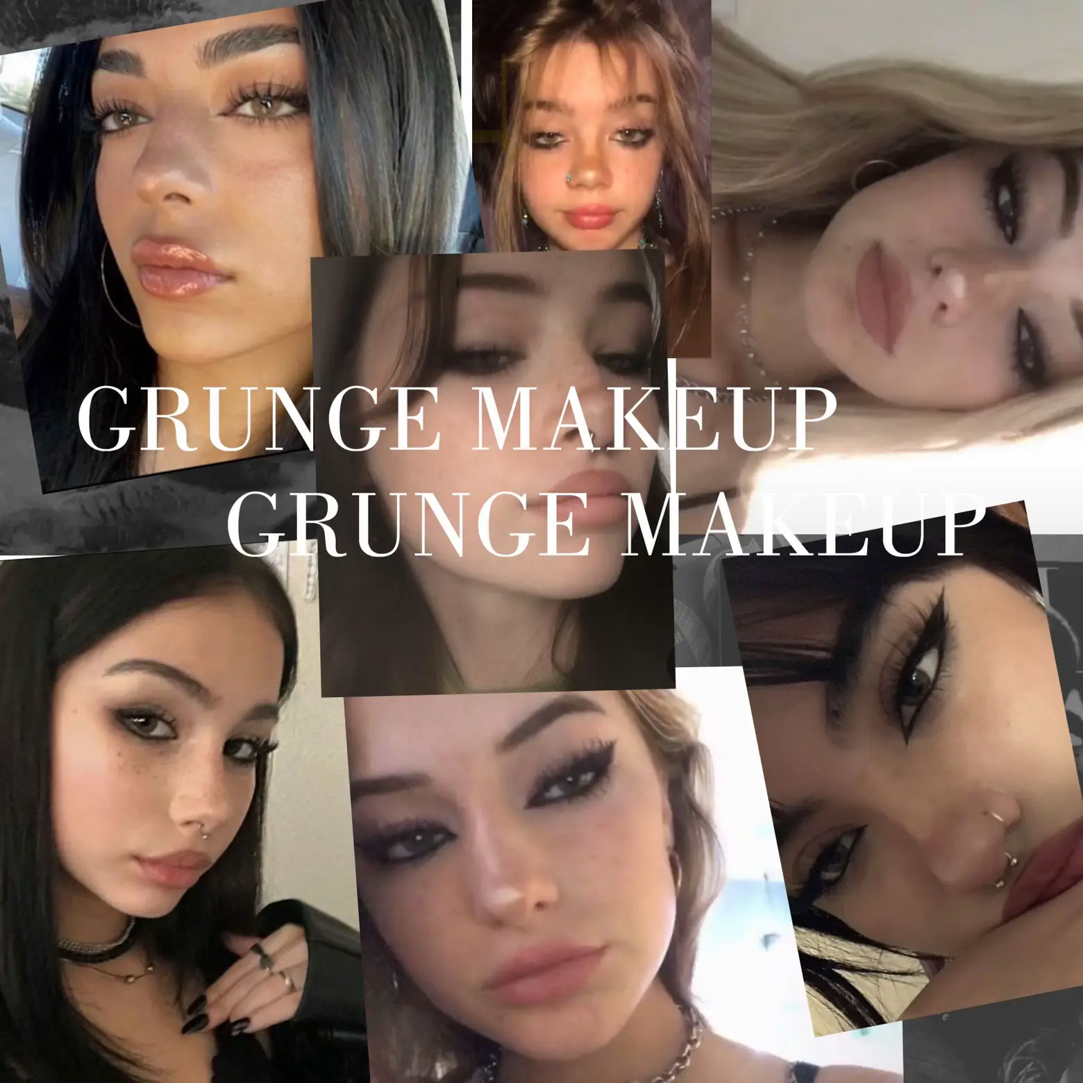 The grunge makeup is a VIBEEE I'm 🔗ing everything you need for this l