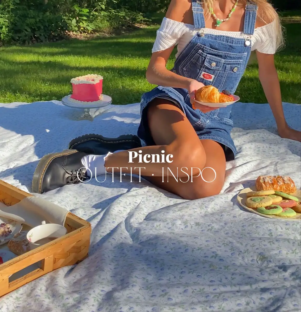 SHEIN CURVE - The perfect picnic date dress!