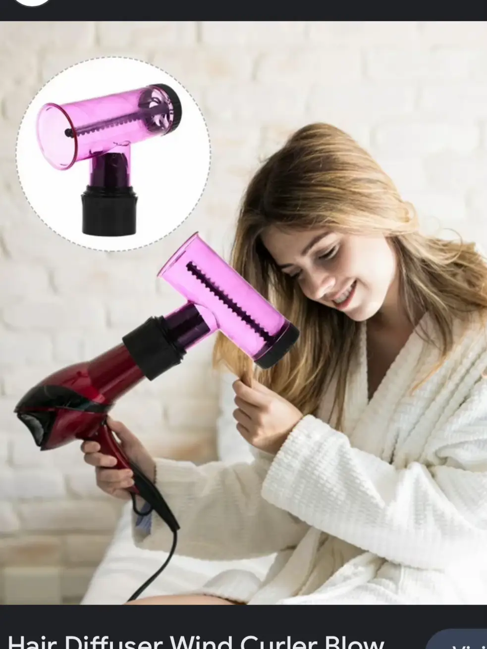 Blow dryer holder outlet diy